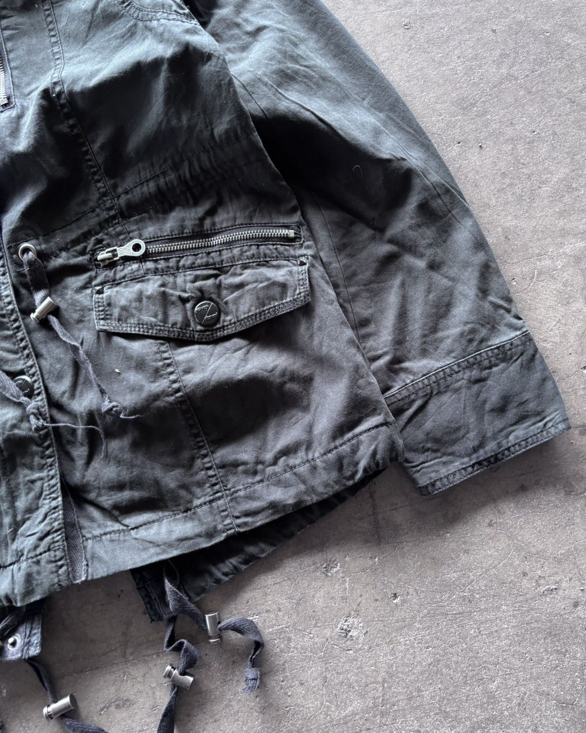 If Six Was Nine Heaven And Earth Faded Black Bono Jacket Size US M / EU 48-50 / 2 - 2 Thumbnail