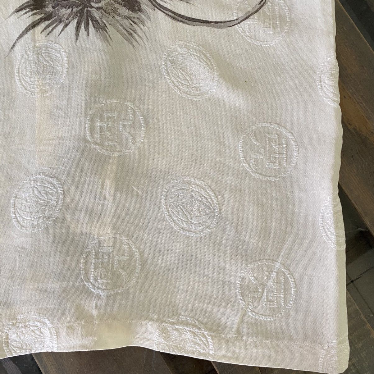 Designer Japan Brand Ivory Ink Tiger Shirt Size US M / EU 48-50 / 2 - 15 Thumbnail