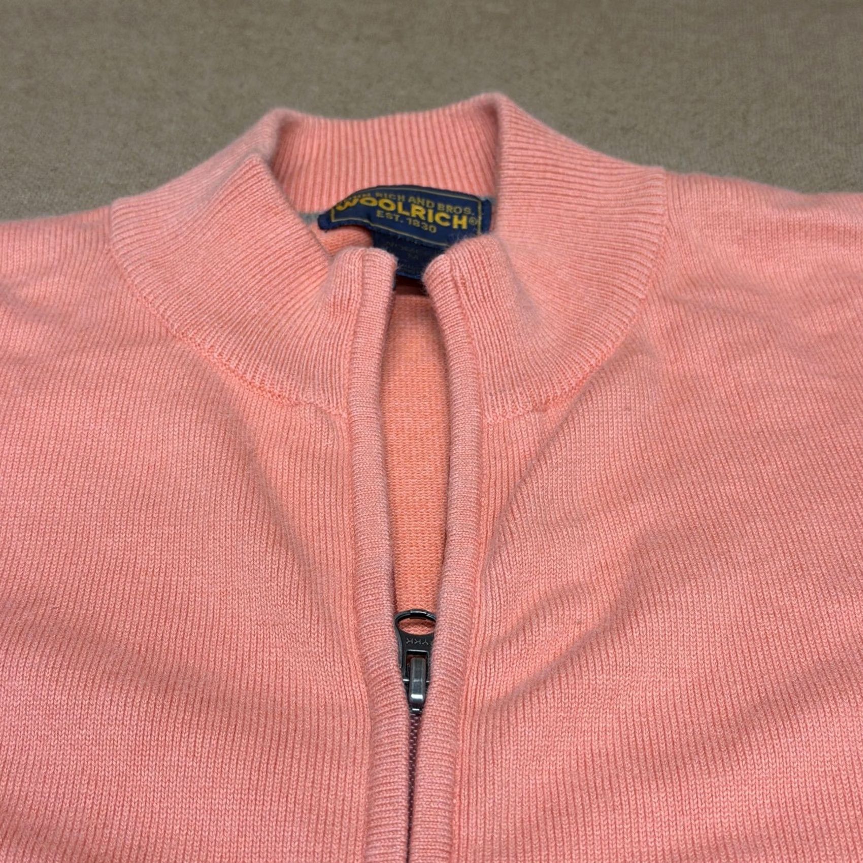 Vintage VINTAGE Woolrich Sweater Set Womens Medium Pink Full Zip Cardigan Shell Jasper Knit Size M / US 6-8 / IT 42-44 - 3 Thumbnail