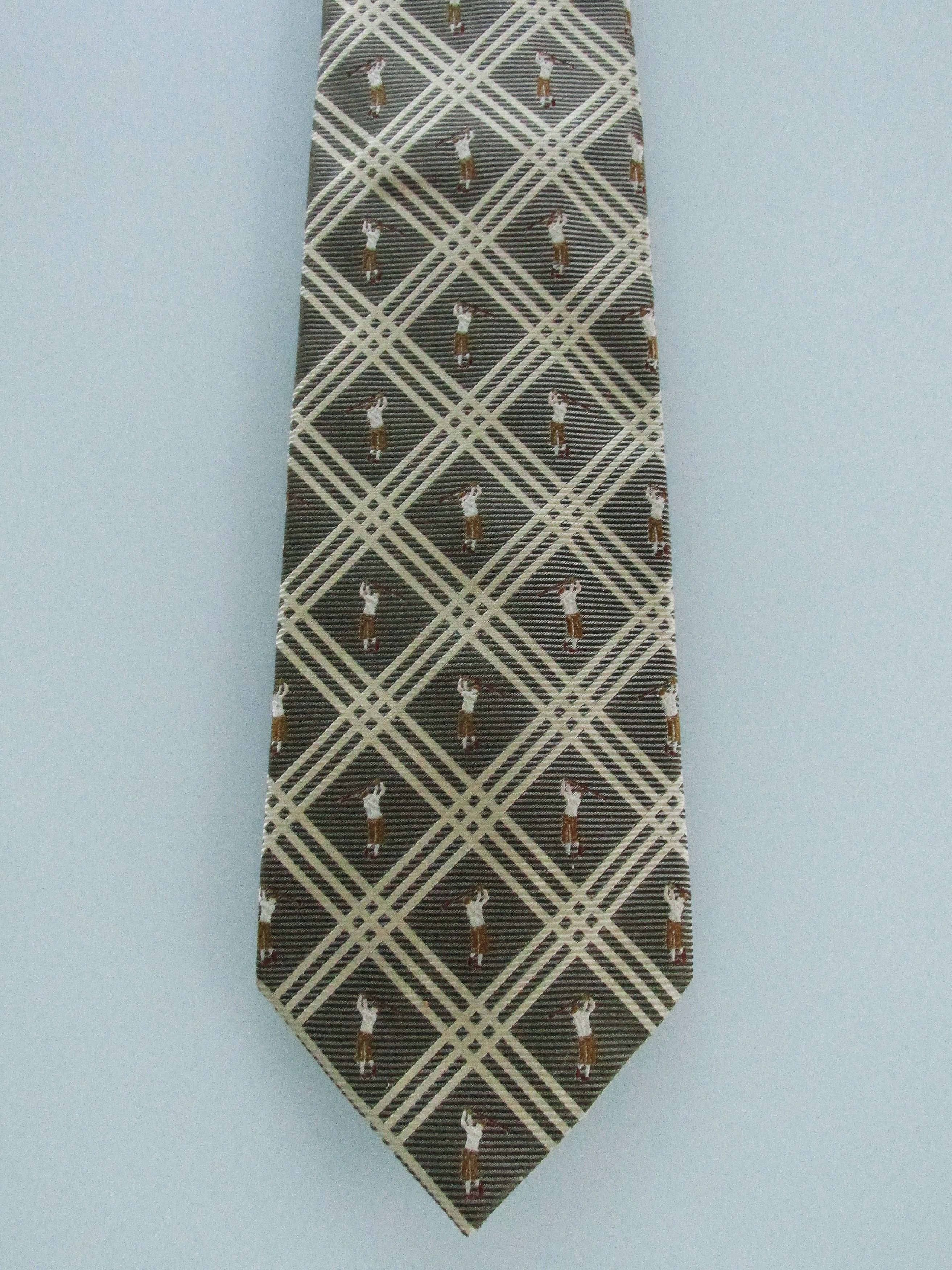 Tommy Bahama Tommy Bahama Men's Silk Golf Tie Size ONE SIZE - 2 Thumbnail