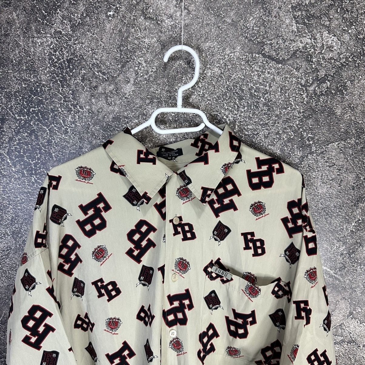 Fubu Vintage Rare Fubu Rap Monogram Shirt Size US XXL / EU 58 / 5 - 4 Thumbnail