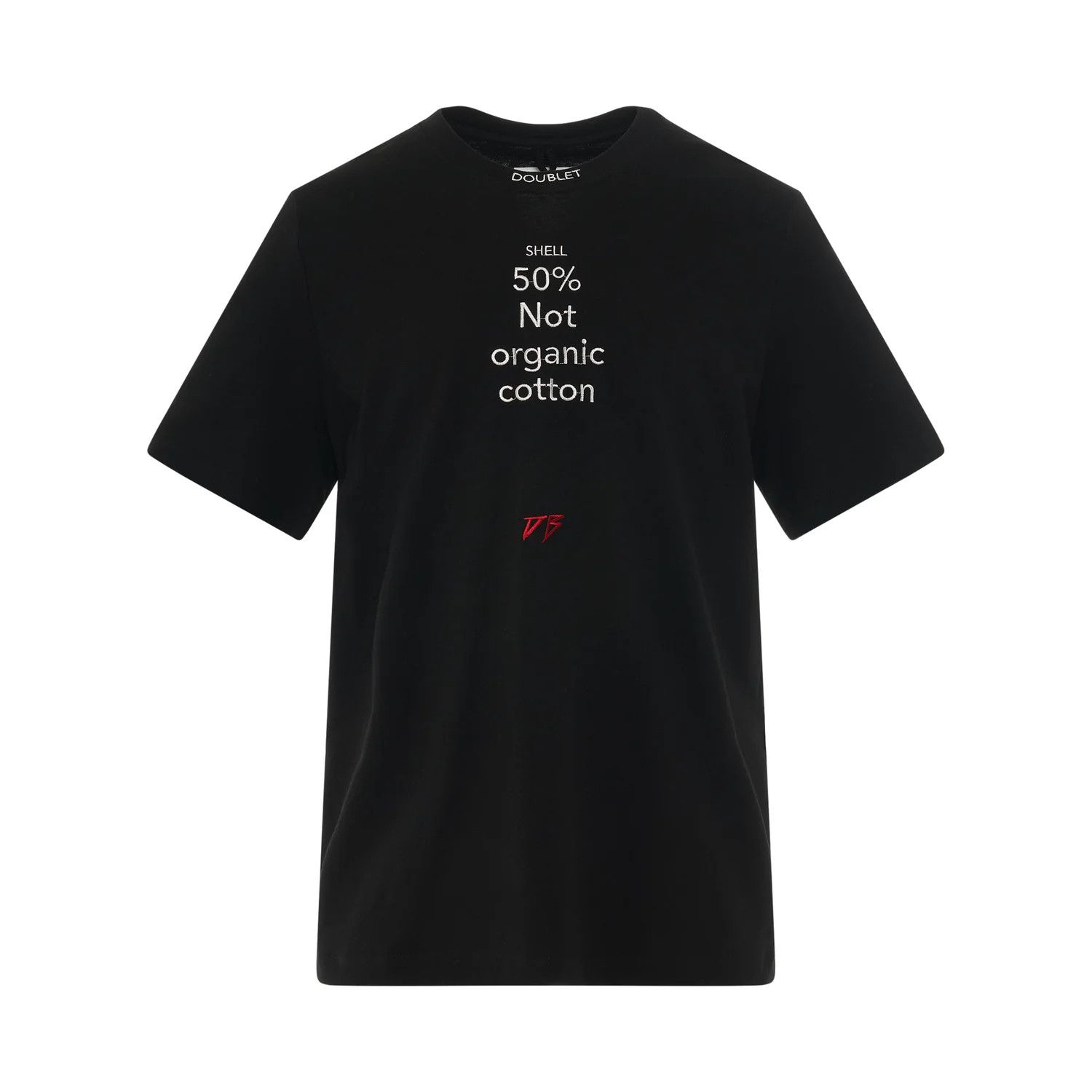 Doublet o1mris0824 Knit T-Shirt in Black Size US S / EU 44-46 / 1 - 1 Thumbnail