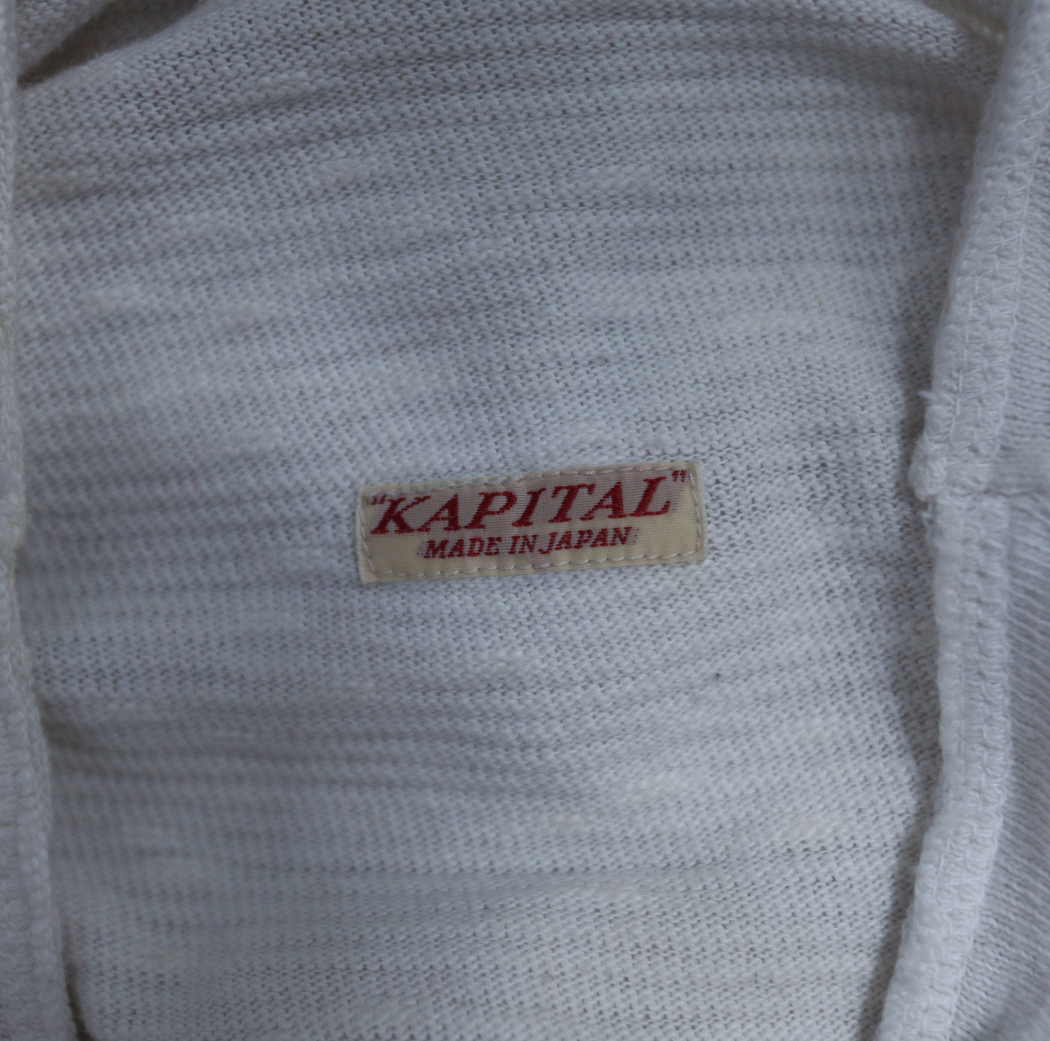 Kapital Kapital Amuse Knit GHANDI Longsleeve Tee Size US L / EU 52-54 / 3 - 4 Thumbnail