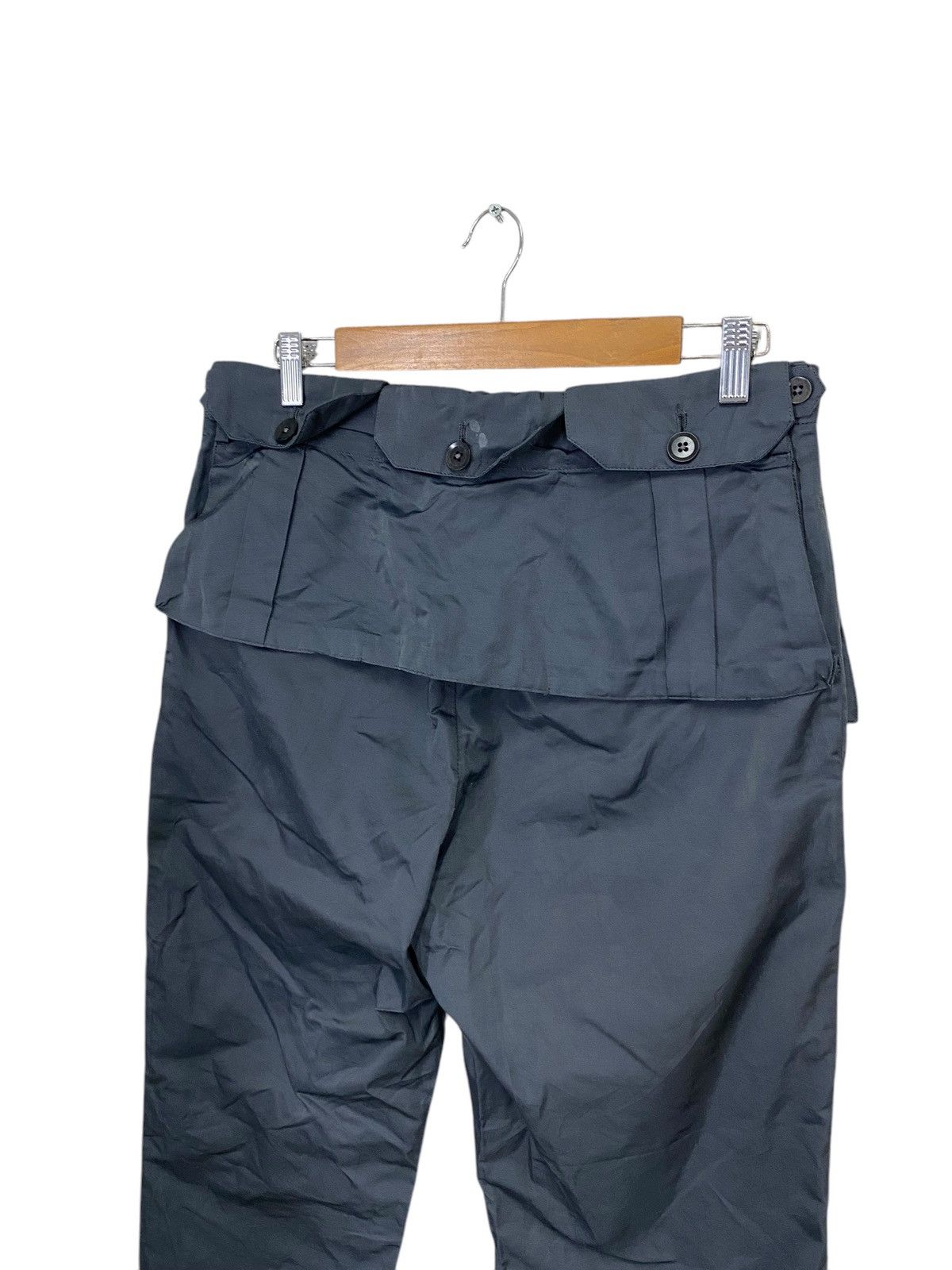 Yohji Yamamoto 🔥Grails🔥Yohji yamamoto signature pants multipocket rarely Size US 33 - 7 Thumbnail
