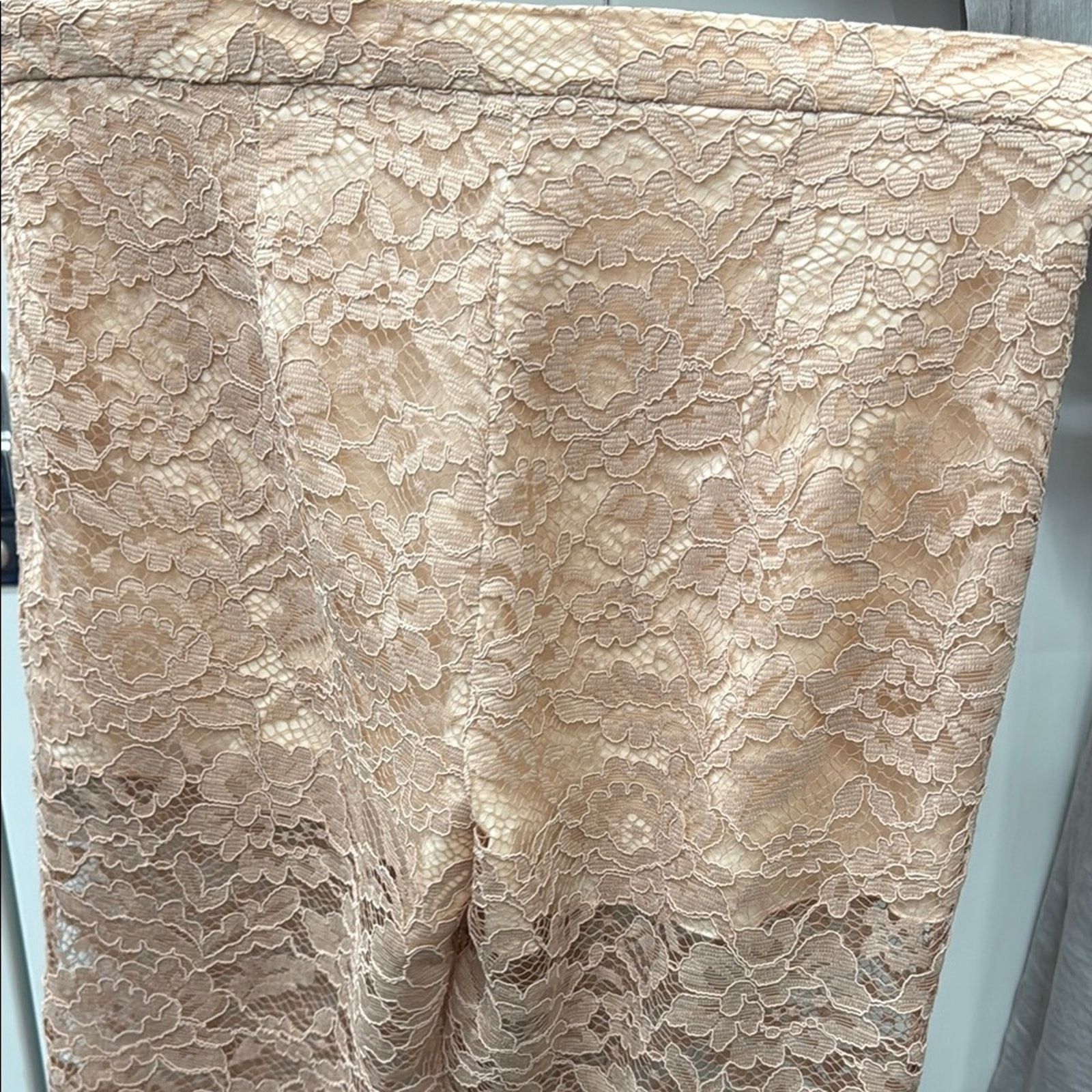 Blumarine NWT Blugirl Blush Lace Pants Size M Size 25" / US 0 / IT 36 - 7 Thumbnail