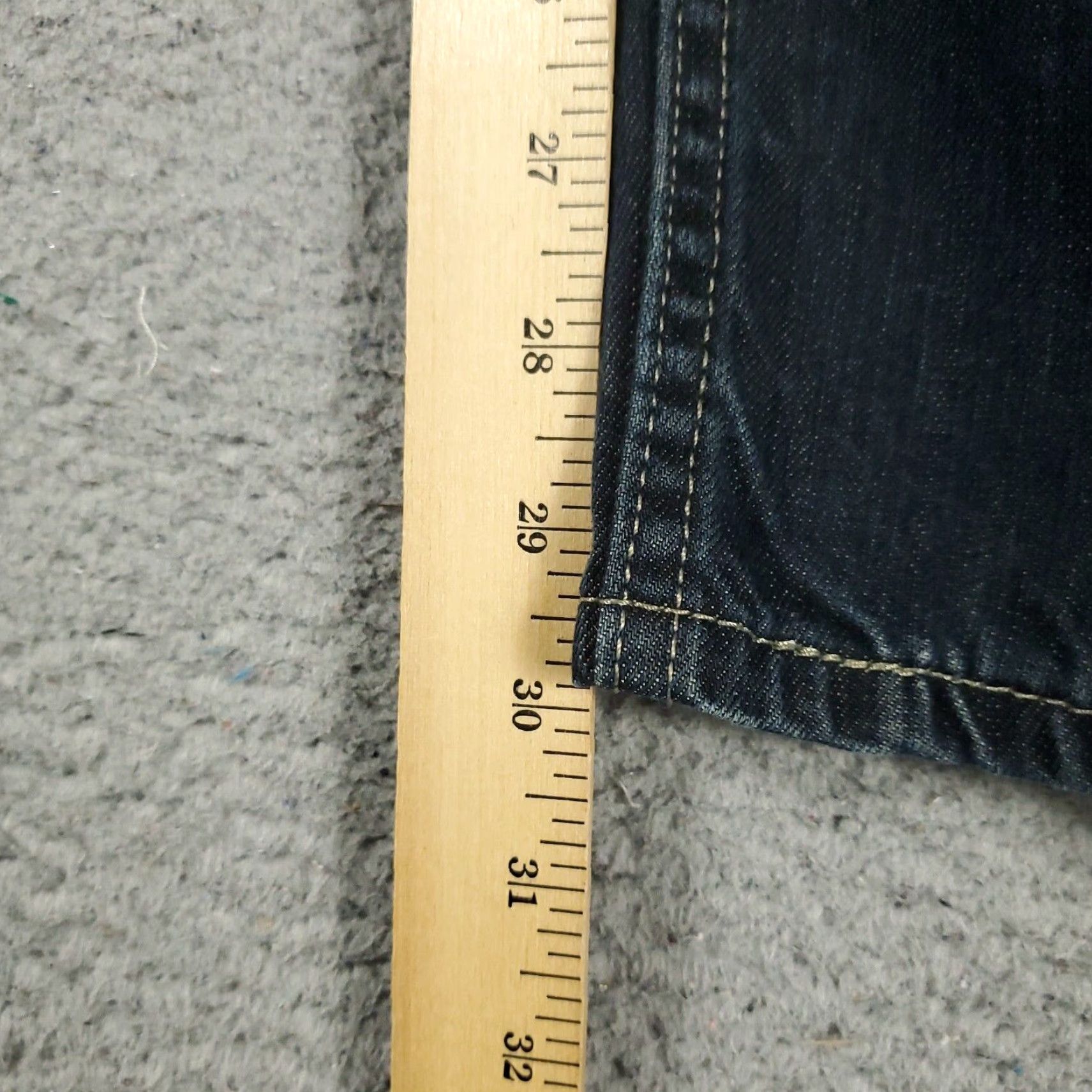 Levi's Levis 505 Jeans Mens 40x26 Blue Casual Straight Leg Denim Pants Size US 40 / EU 56 - 5 Thumbnail