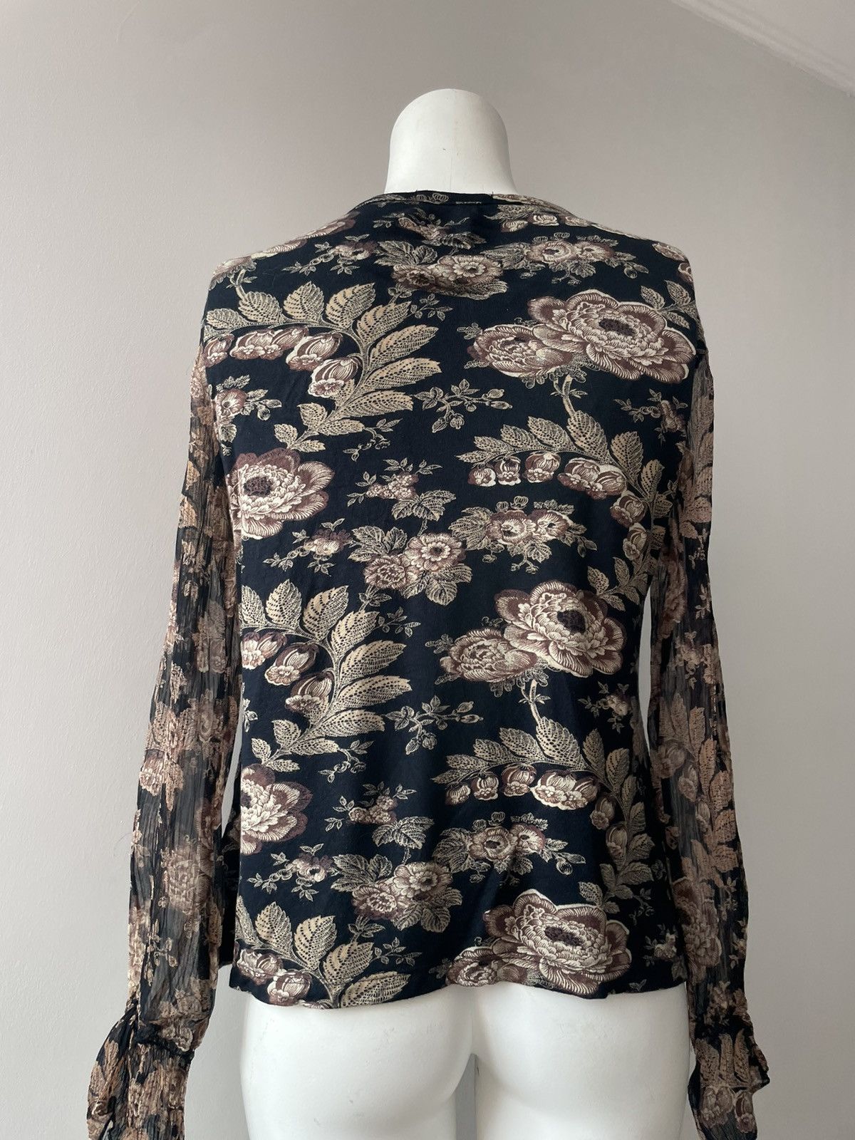 Vintage Derhy blouse Size M / US 6-8 / IT 42-44 - 14 Thumbnail