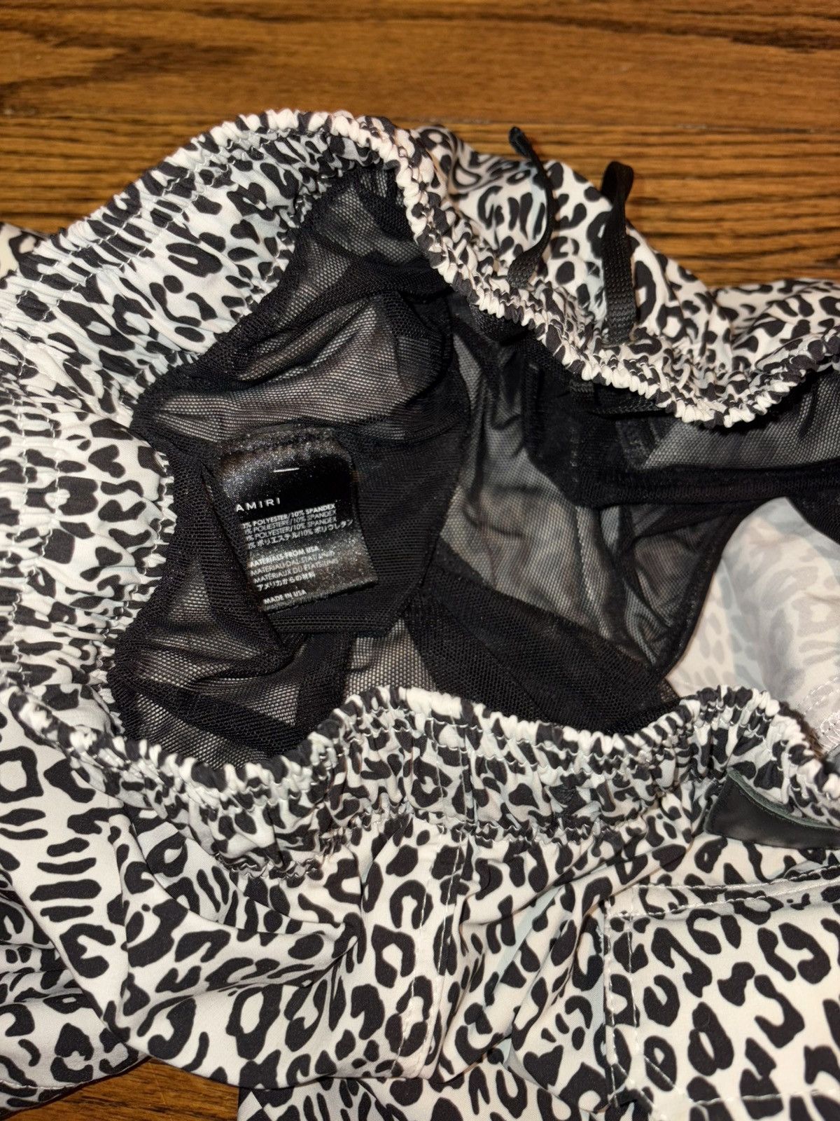 Amiri Amiri leopard swim trunks Size US 30 / EU 46 - 5 Thumbnail