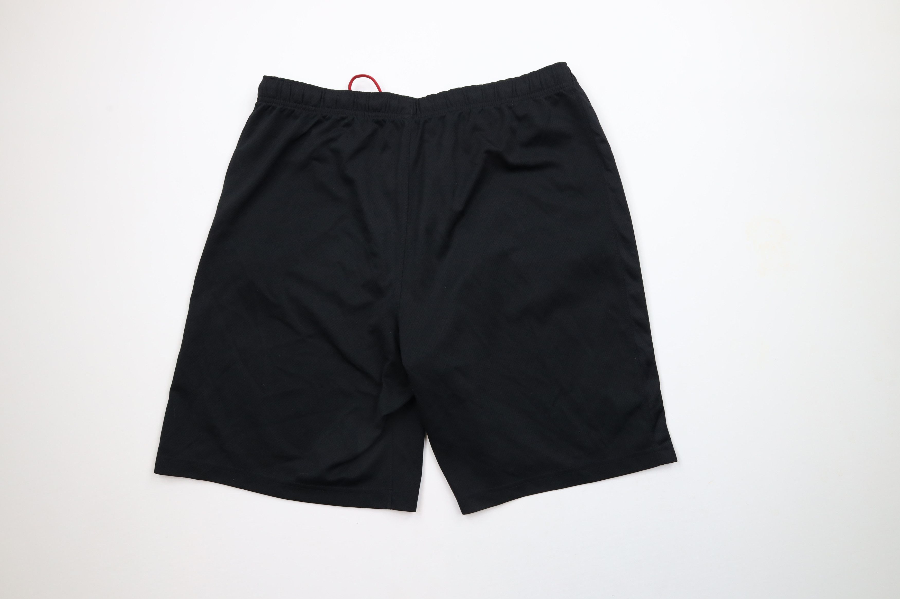 Nike × Vintage Vintage Nike Scott Mini Swoosh Striped Gym Basketball Shorts Size US 34 / EU 50 - 8 Thumbnail
