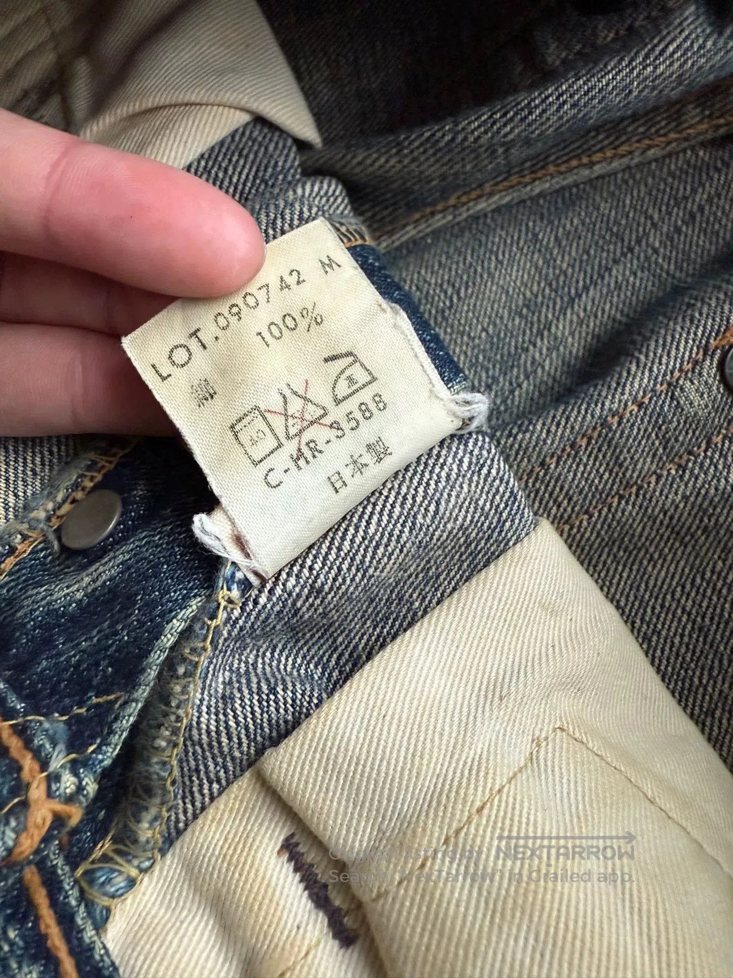 Vintage Vintage 90s RetroCraft Distressed Straight Jeans. Size US 30 / EU 46 - 5 Thumbnail