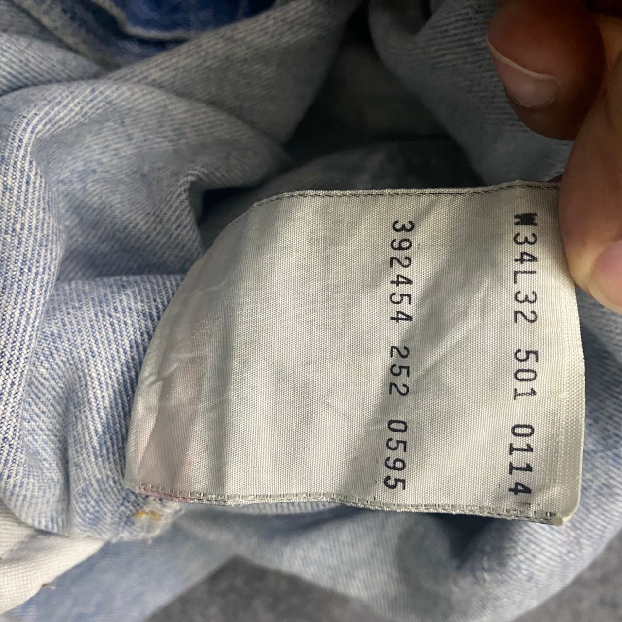 Levi's 💥Best Offer💥Vintage 90s Levis 501 Distressed denim Size US 32 / EU 48 - 16 Thumbnail