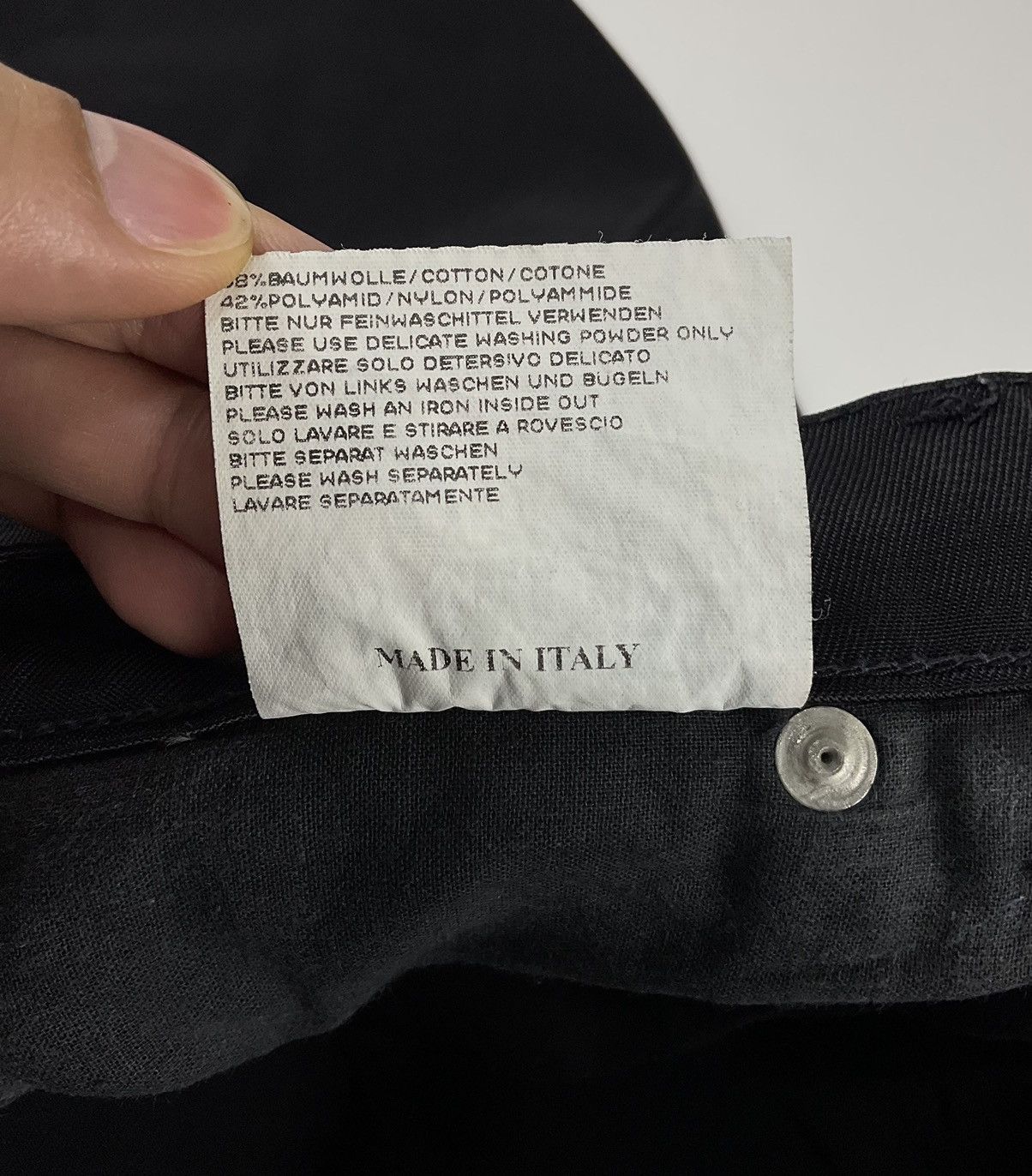 Walter Van Beirendonck Vintage Walter Van Beirendonck Silver Tab Nylon Blend Pants Size US 30 / EU 46 - 14 Thumbnail