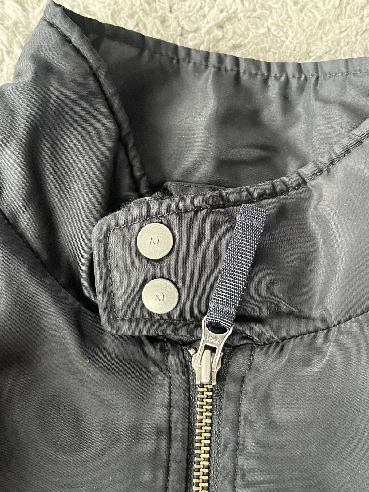 Giorgio Armani Vintage Jacket Armani Jeans BIG LOGO Motorcycle Streetwear Size US M / EU 48-50 / 2 - 14 Thumbnail