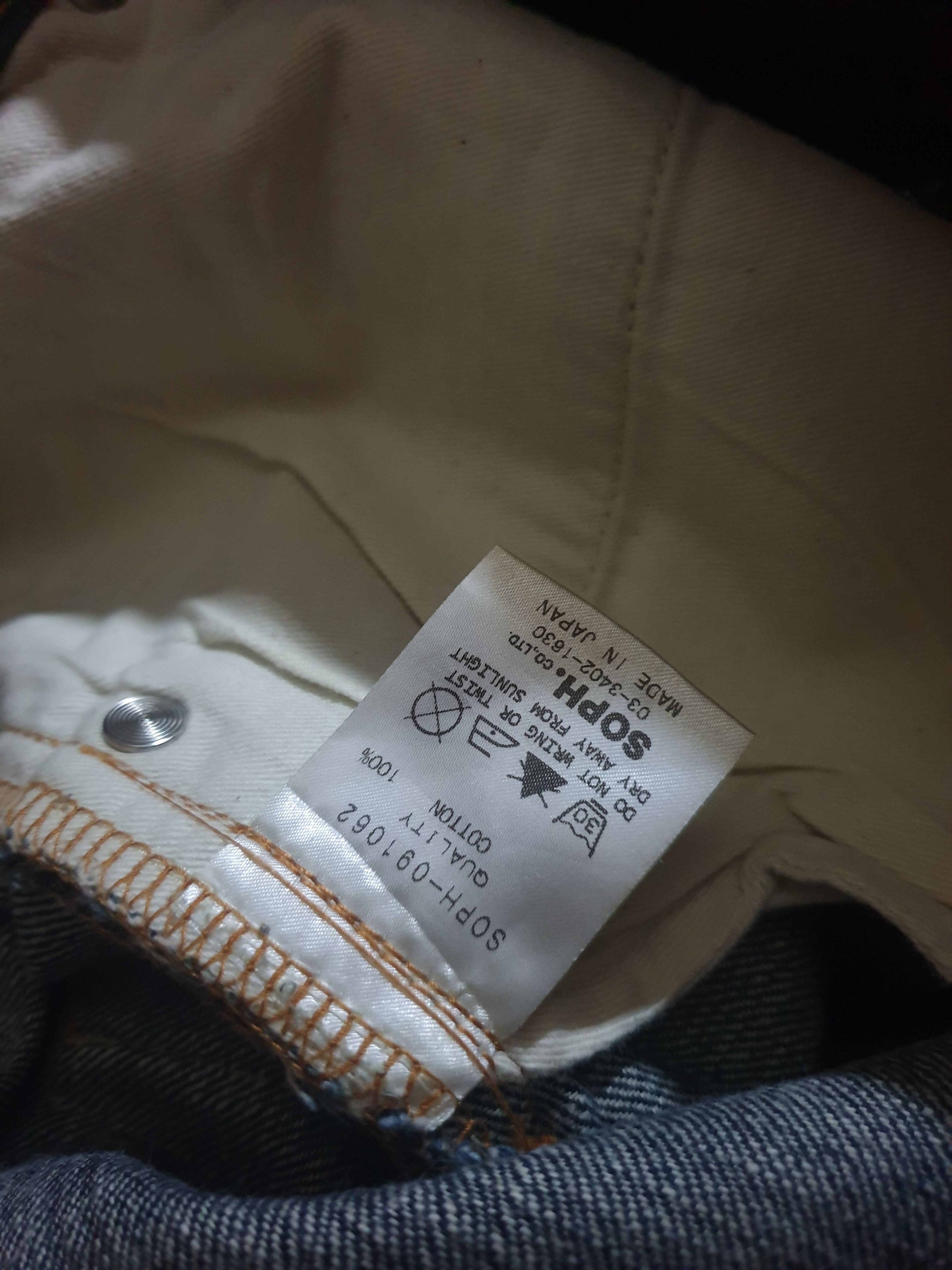 Japanese Brand 💥Sophnet Japanese brand denim pant Size US 34 / EU 50 - 3 Thumbnail