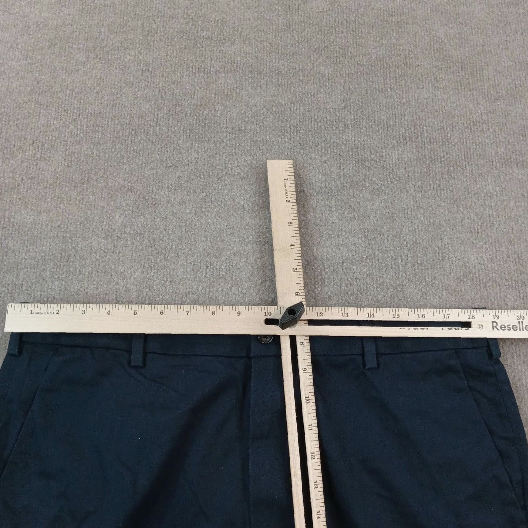Brooks Brothers Brooks Brothers Mens 38x30 Blue Chino Stretch Clark Straight Leg Pants Size US 38 / EU 54 - 5 Thumbnail