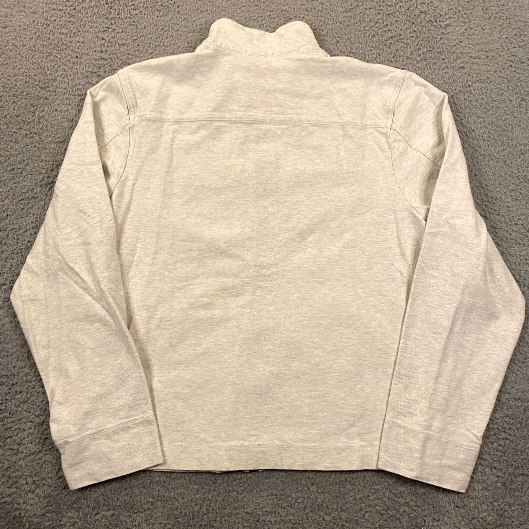 James Perse James Perse Track Jacket Mens XL Full Zip Knit Sweatshirt Pockets Gray Size US XL / EU 56 / 4 - 6 Thumbnail