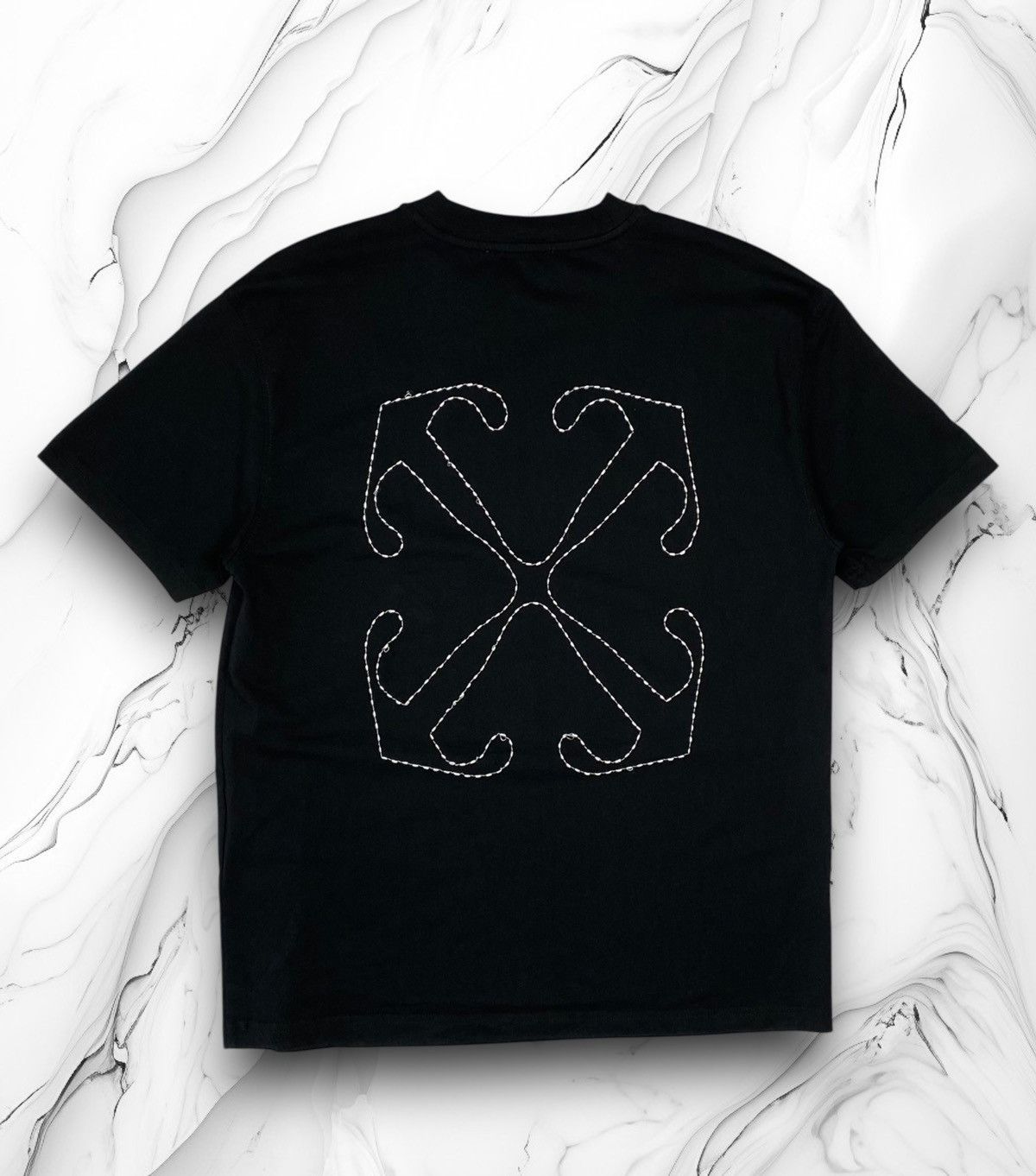 Off-White OFF WHITE EMBROIDERED ARROW T-SHIRT Size US S / EU 44-46 / 1 - 1 Thumbnail