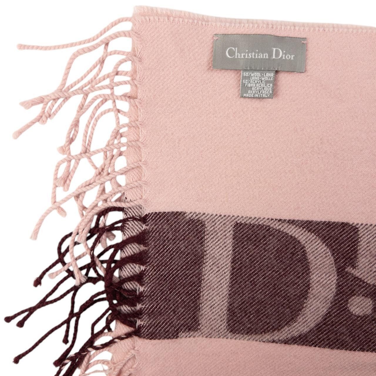 Dior Vintage Dior Tassel Scarf Size ONE SIZE - 3 Thumbnail