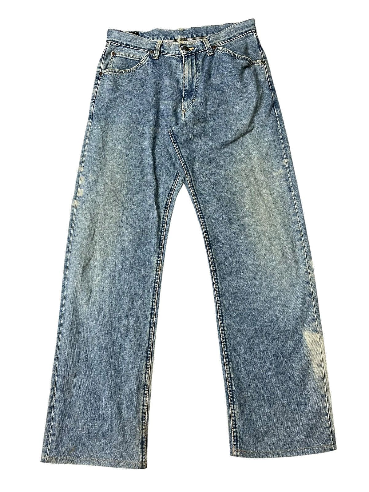 Lee Vintage Lee Riders Selvedge Faded Talon Zipper Size US 32 / EU 48 - 2 Thumbnail