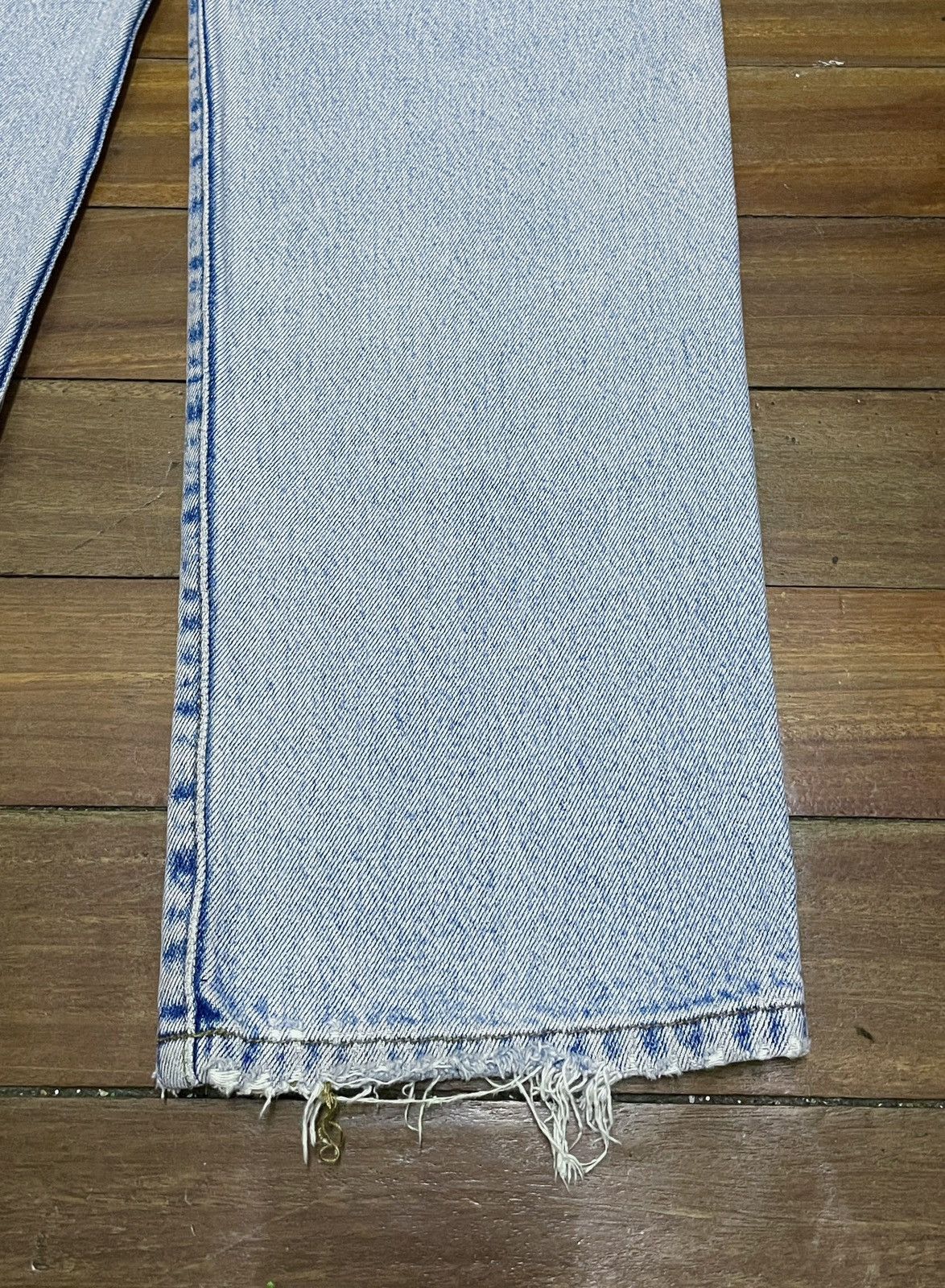 Japanese Brand × Vintage Rare Design Vintage Nostalgia Dungarees Cowboy Jeans 1990s Size US 36 / EU 52 - 8 Thumbnail