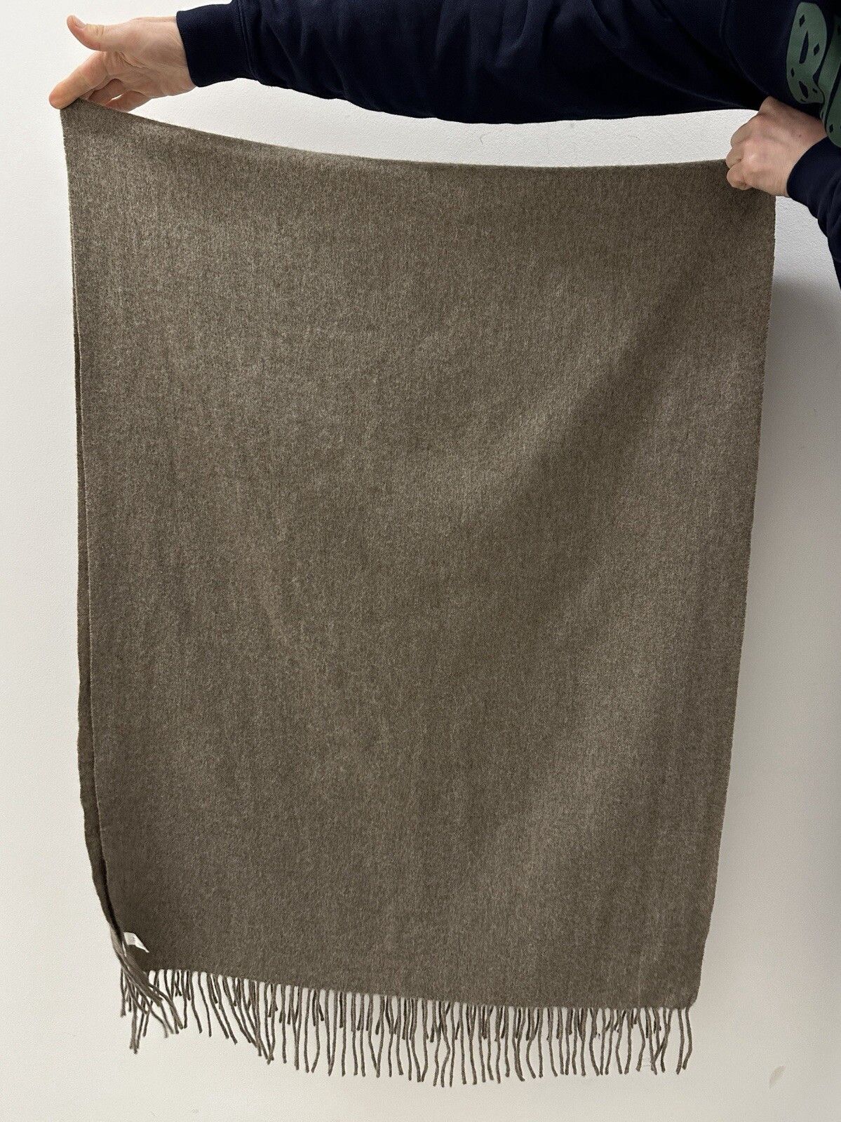 Other Les Deux Wool Brown Big Scarf Size 200x70cm Size ONE SIZE - 2 Thumbnail