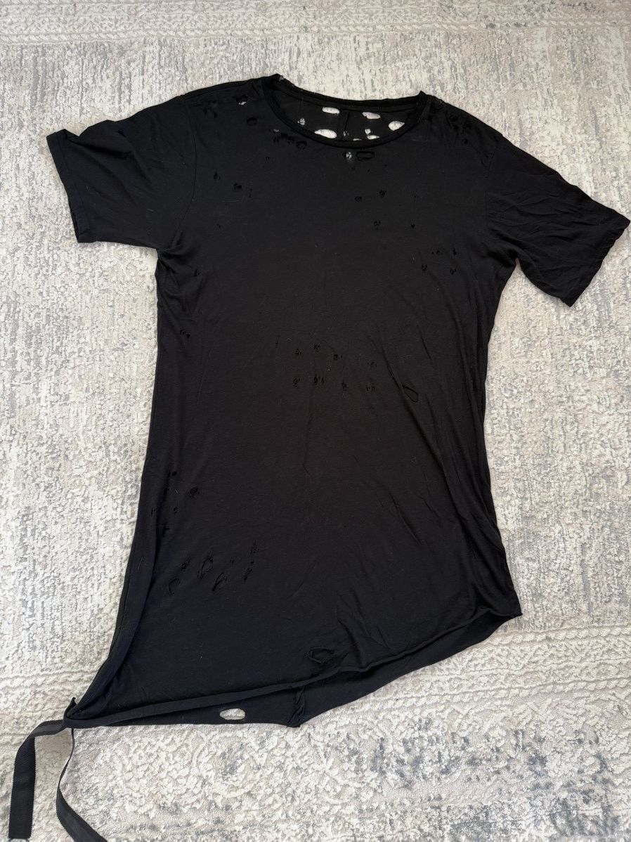 Ben Taverniti Unravel Project Ripped light t-shirt Size US S / EU 44-46 / 1 - 2 Thumbnail