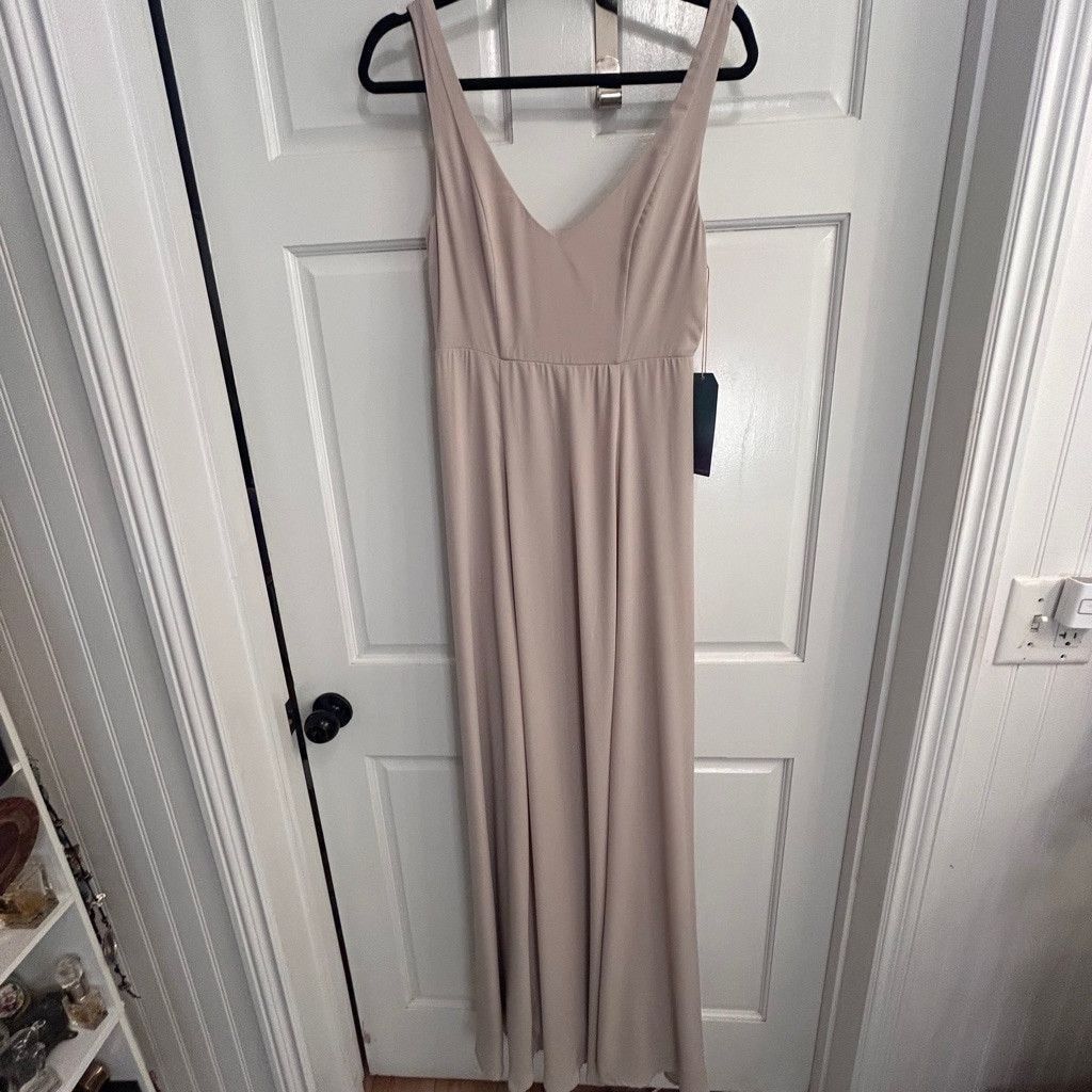 Show Me Your MuMu Women's Show Me Your MuMu Dress soft Beige S NWT Size S / US 4 / IT 40 - 3 Thumbnail