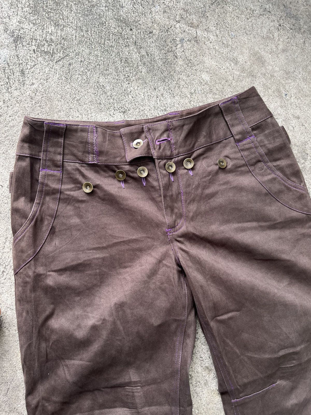 Other Sued Flared pants // MA AM // Kapital Style Size US 31 - 2 Thumbnail