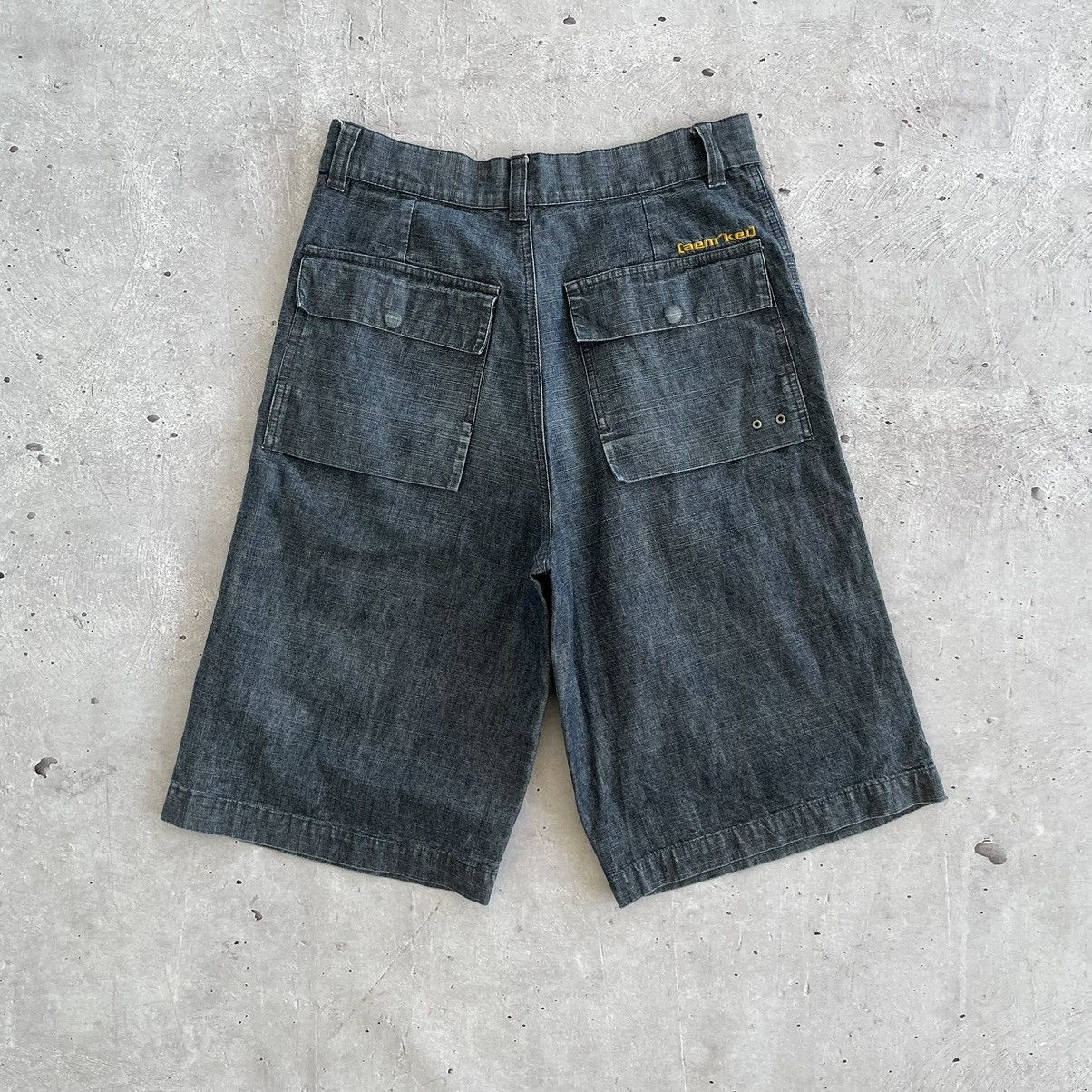 Aem'kei × Vintage Vintage Aemkei denim shorts rap y2k Size 28" / US 6 / IT 42 - 1 Thumbnail