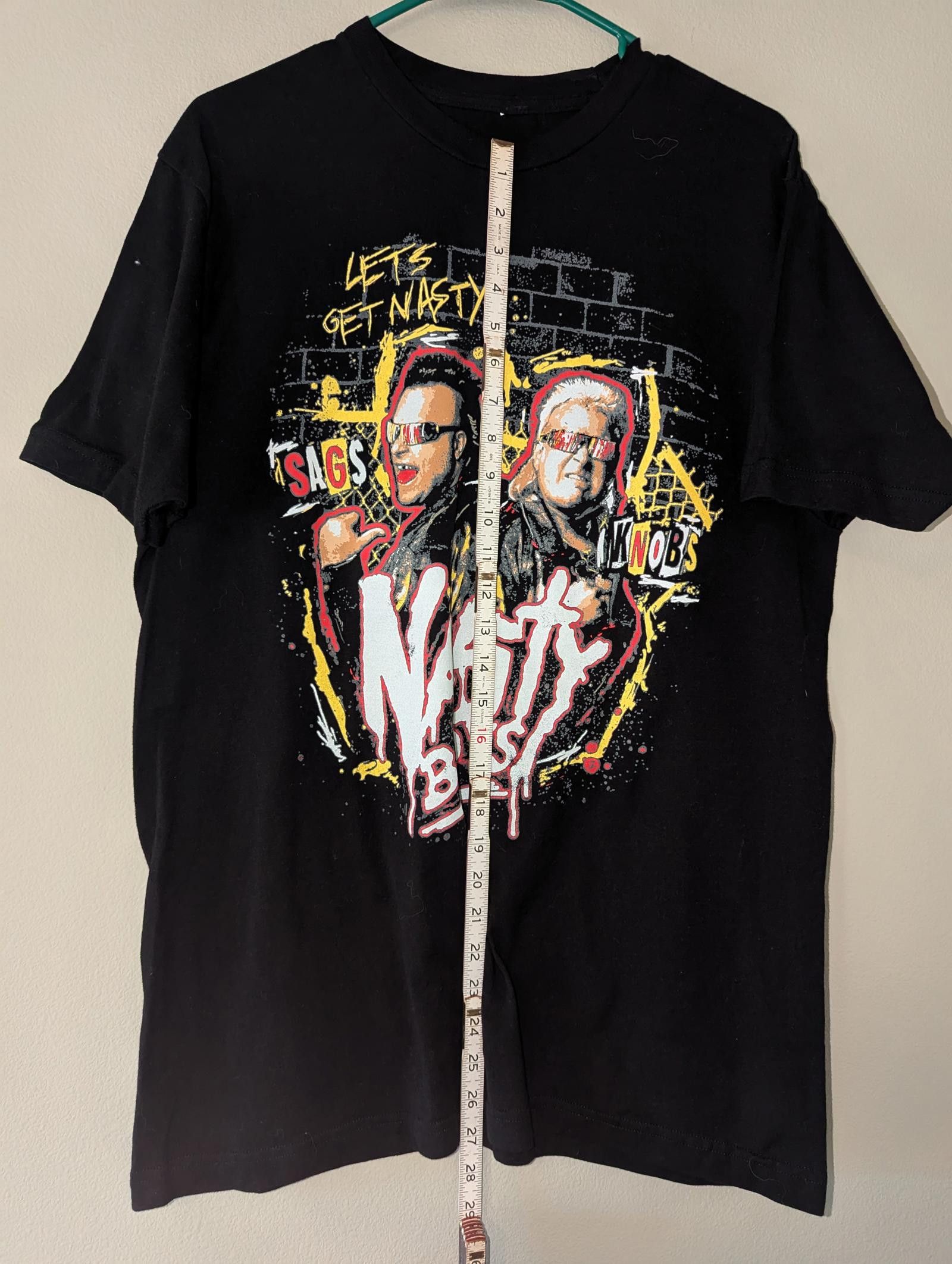 Designer Vintage Nasty Boys T-Shirt - Let's Get Nasty Graphic Medium Size US M / EU 48-50 / 2 - 5 Thumbnail