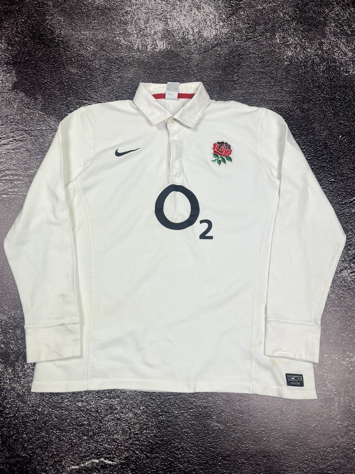 Nike Nike England Rugby League #13 Vintage Soccer Long Sleeve Y2K Size US XL / EU 56 / 4 - 1 Thumbnail