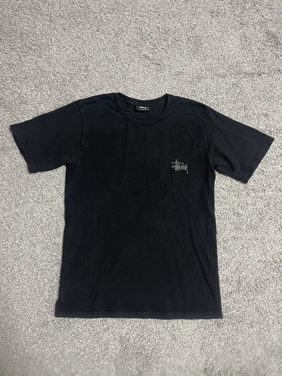 Stussy × Vintage STUSSY VINTAGE Y2K 90s SPELLOUT STREETWEAR BIG GRAY LOGO Size US S / EU 44-46 / 1 - 2 Thumbnail
