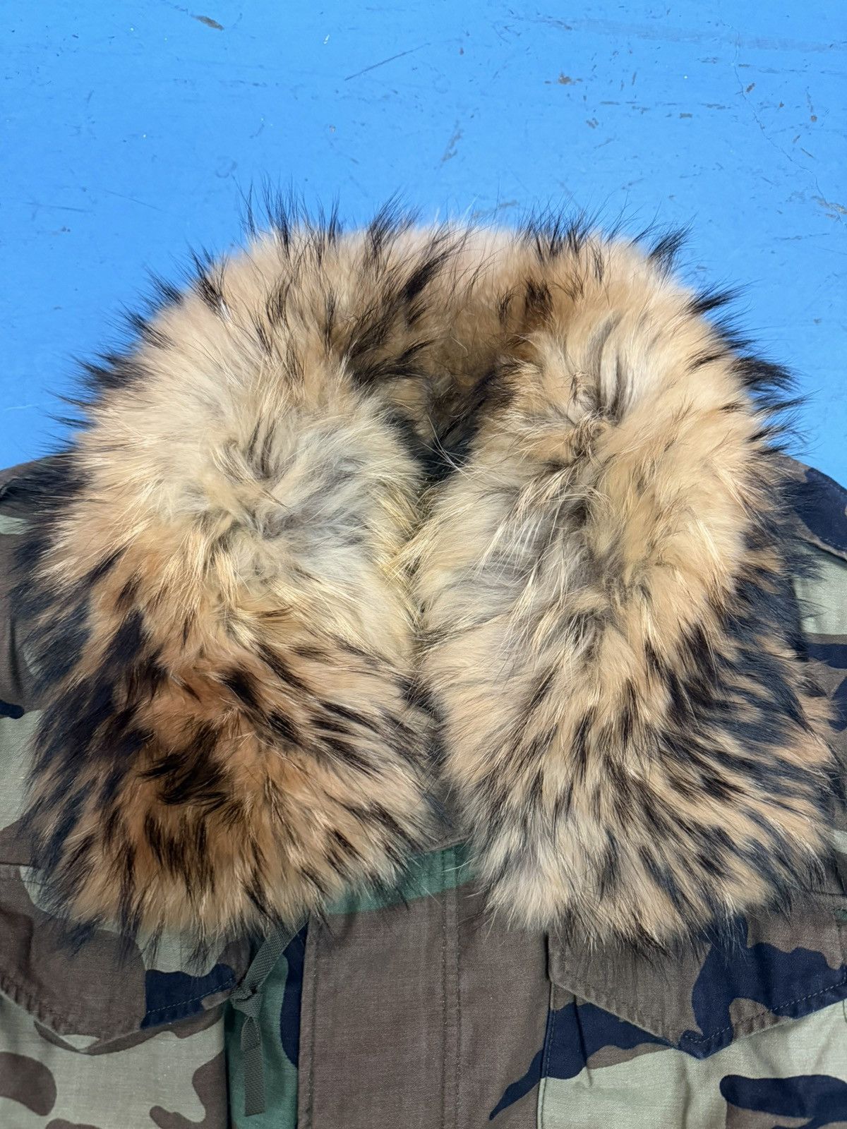 MR & MRS ITALY MR & MRS FUR CAMO PARKA WITH RABBIT FUR Size US L / EU 52-54 / 3 - 3 Thumbnail