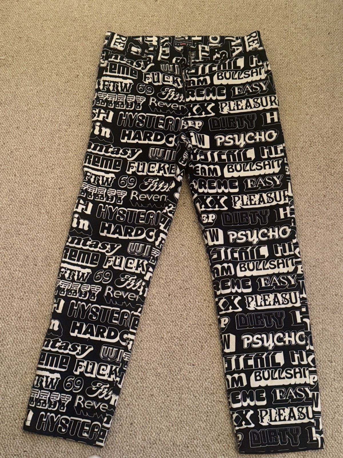 Hysteric Glamour × Supreme Supreme x Hysteric Glamour Pants Size US 30 / EU 46 - 4 Thumbnail