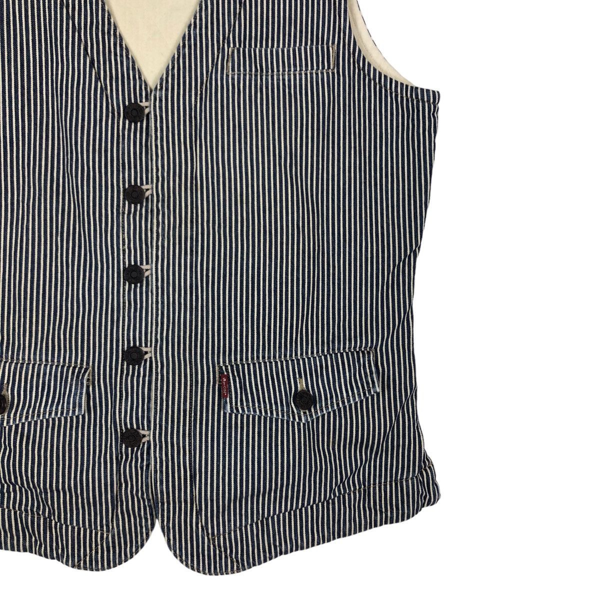 Levi's 🔥Vintage Waist Coats Hickory Striped Levi’s Size US M / EU 48-50 / 2 - 5 Thumbnail