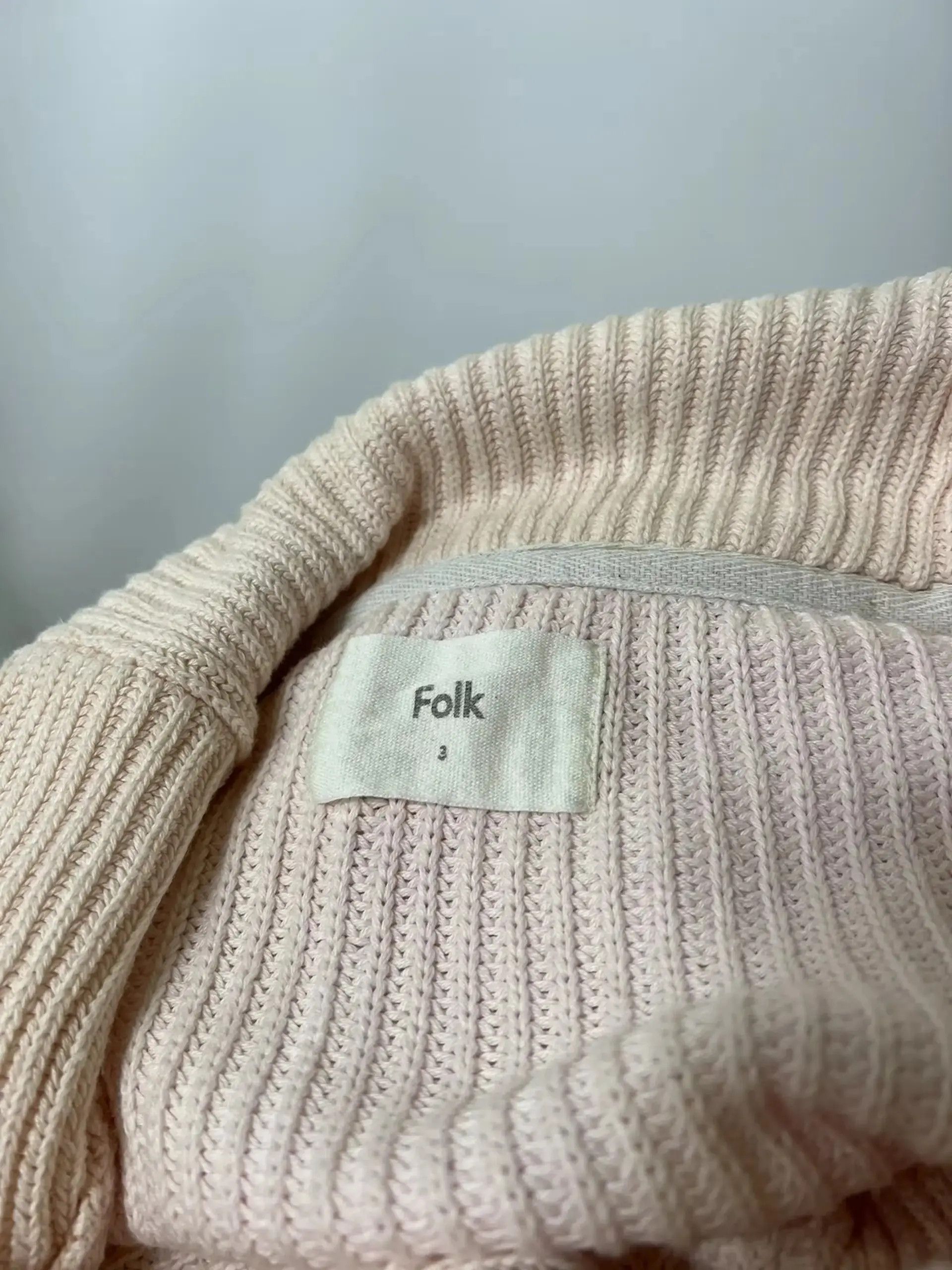 Designer × Folk Folk knit men’s cardigan Size US M / EU 48-50 / 2 - 3 Thumbnail