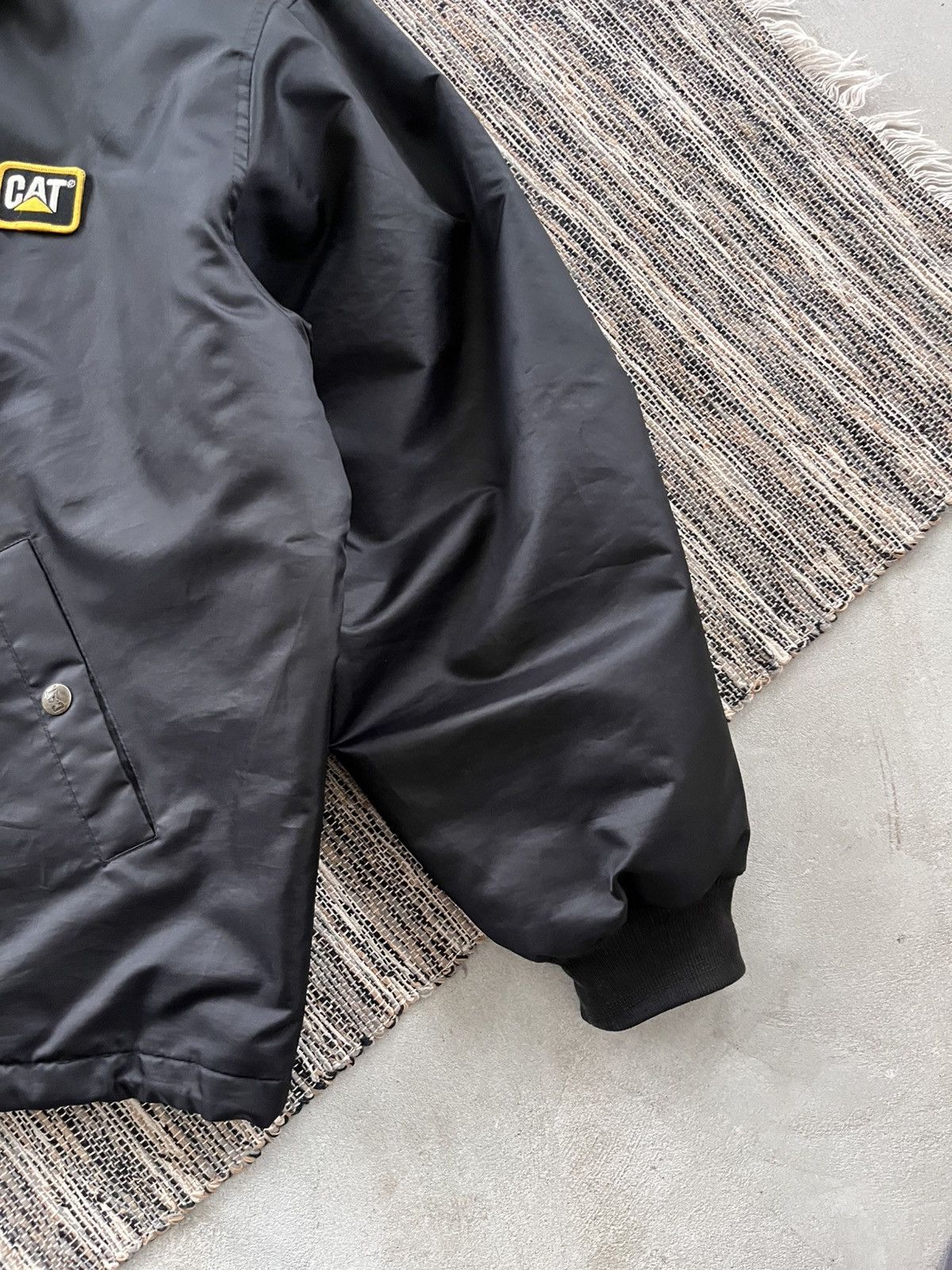 Caterpillar Vintage Caterpillar Black Nylon Y2K Coach Workwear Jacket Size US L / EU 52-54 / 3 - 7 Thumbnail