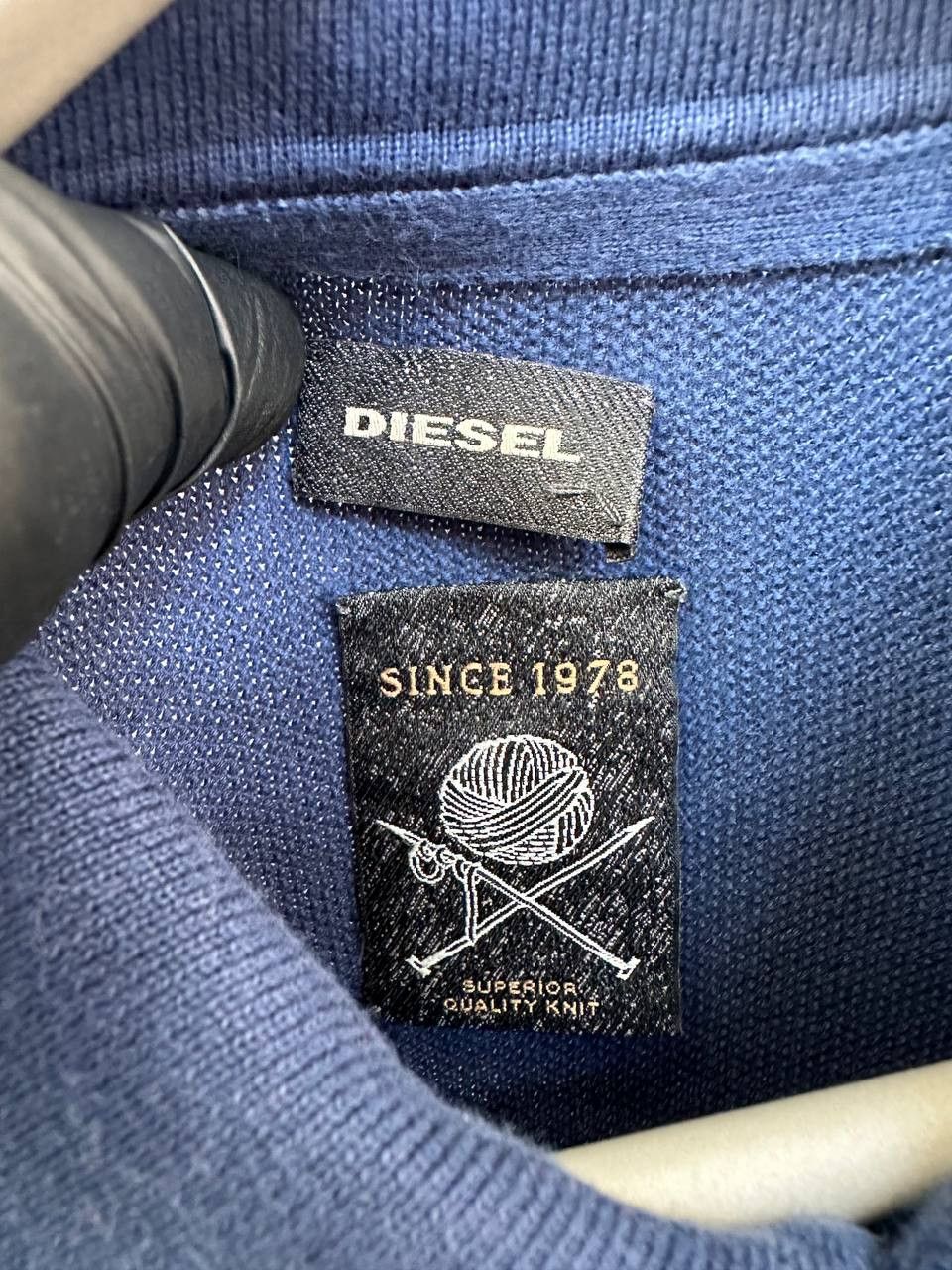 Diesel Diesel Vintage Superior Quality Knit Polo T-Shirt Rare Tee Size US S / EU 44-46 / 1 - 12 Thumbnail