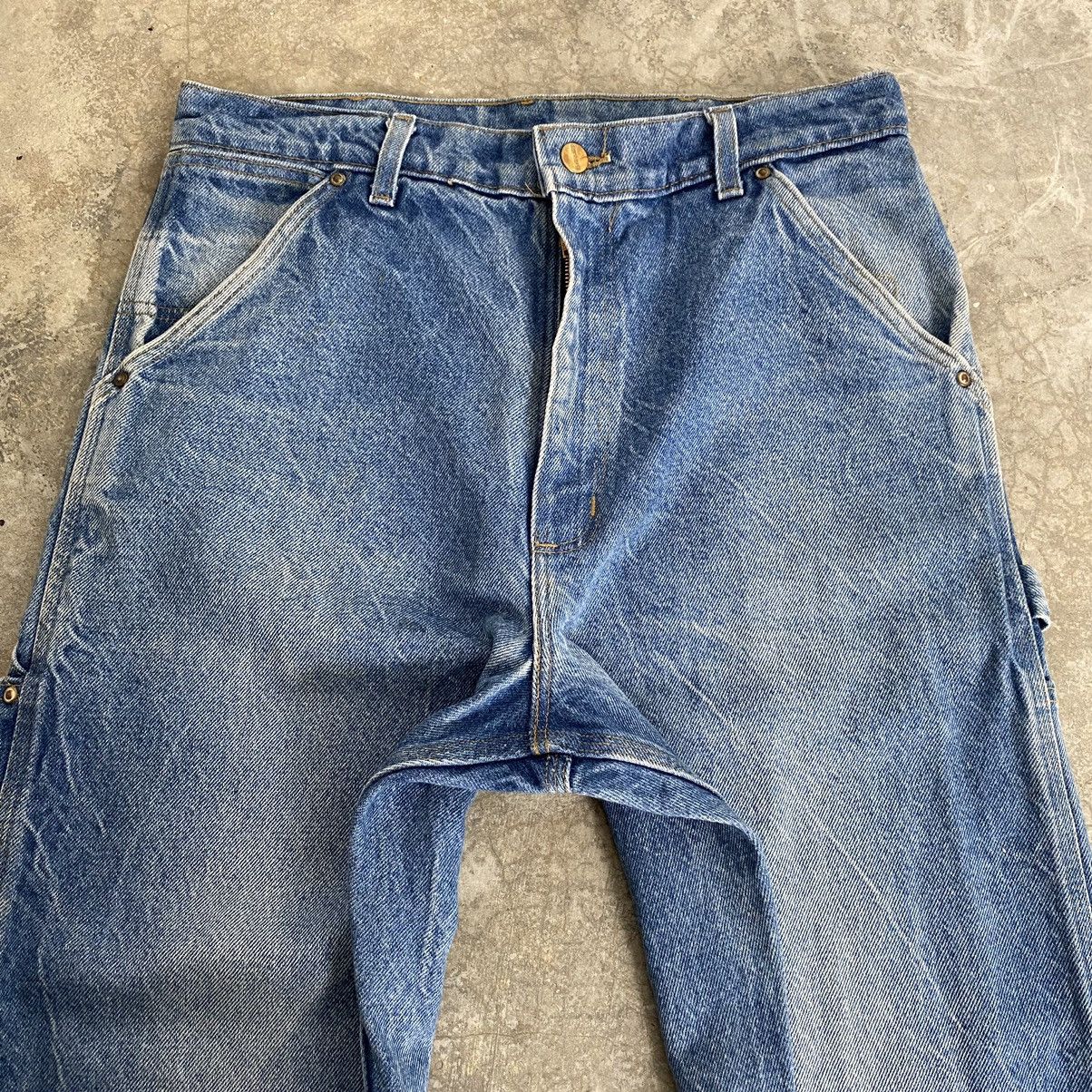 Carhartt Vintage Carhartt Faded Blue Carpenter Work Denim Jeans Size US 32 / EU 48 - 14 Thumbnail