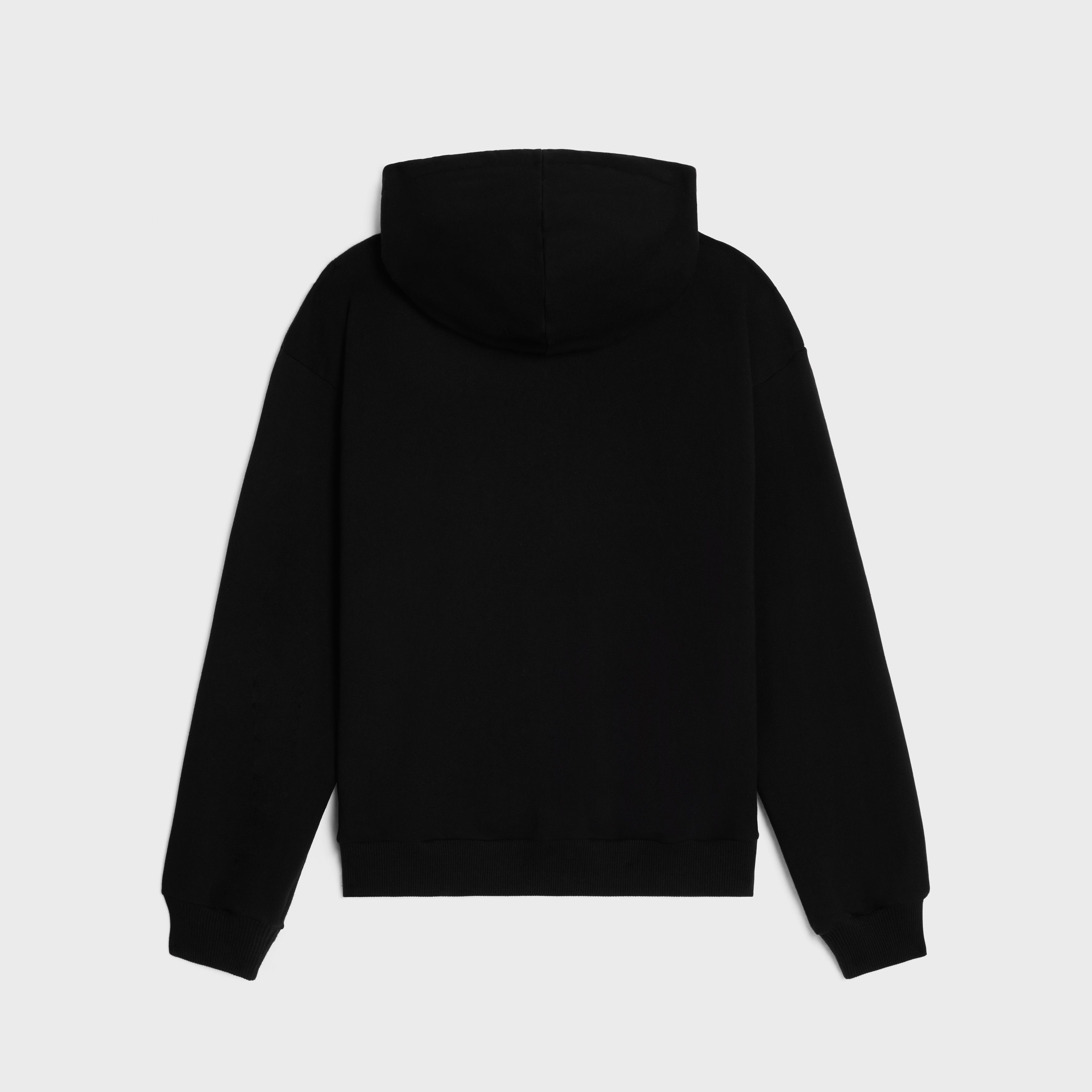 Celine o1bcso1str0925 2Y75F670Q Loose Hoodie in Black/Citron Size US L / EU 52-54 / 3 - 2 Thumbnail
