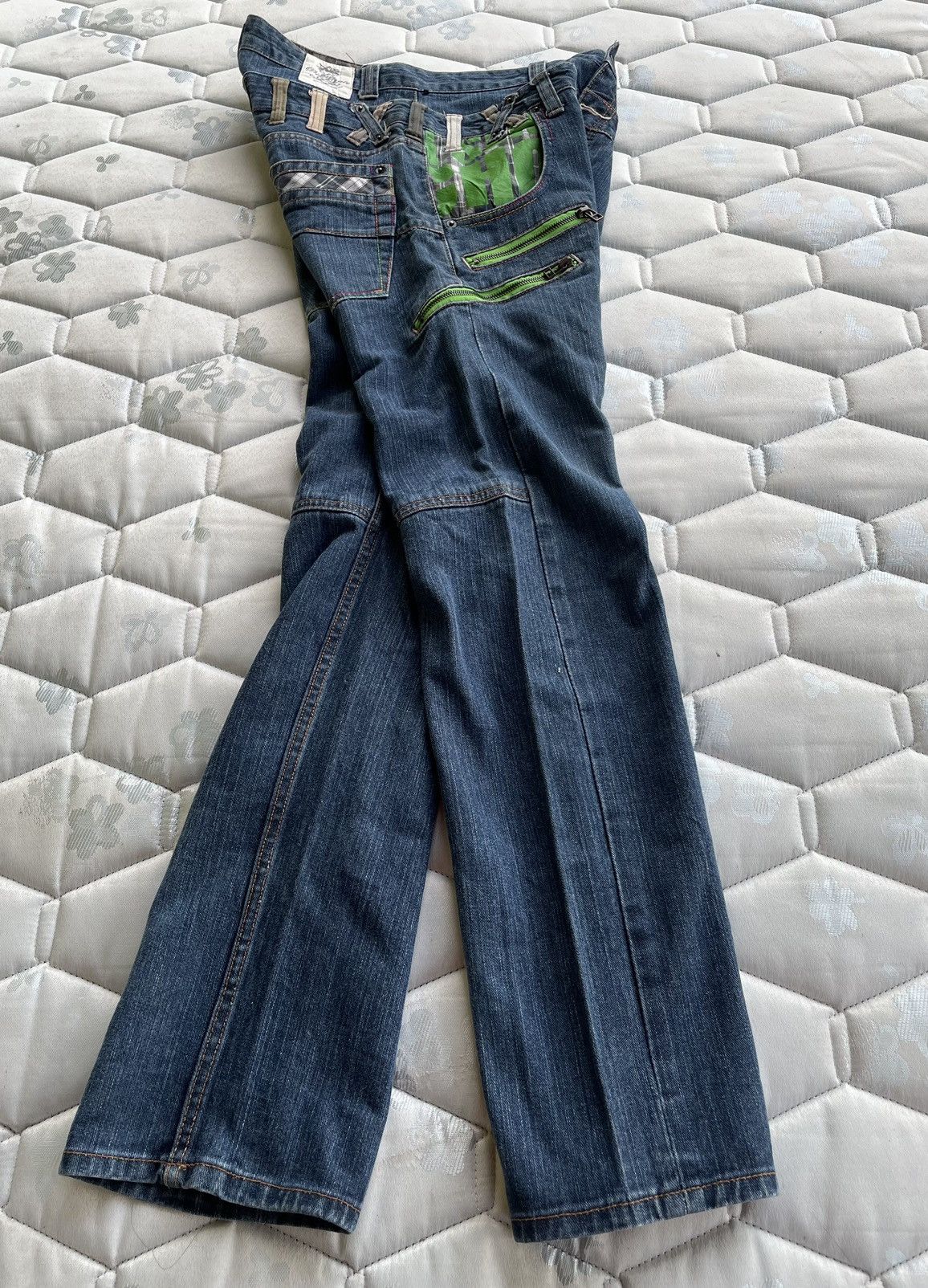 Japanese Brand Dominate Double Waist Streetwear Jeans Size US 32 / EU 48 - 7 Thumbnail