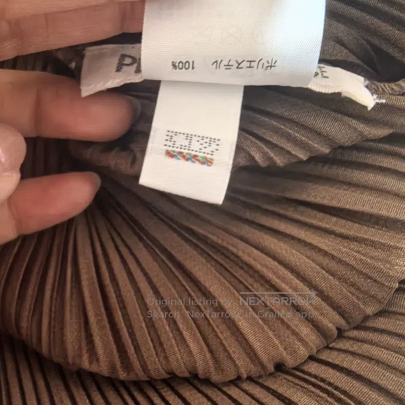 Issey Miyake Issey Miyake Crew Neck Short Sleeve Top - Copper Coffee Size M / US 6-8 / IT 42-44 - 5 Thumbnail