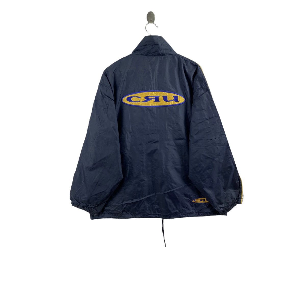 Vintage Vintage CRU DESIGN USA Brand Sidetape Windbreaker Jacket Size US XL / EU 56 / 4 - 2 Thumbnail