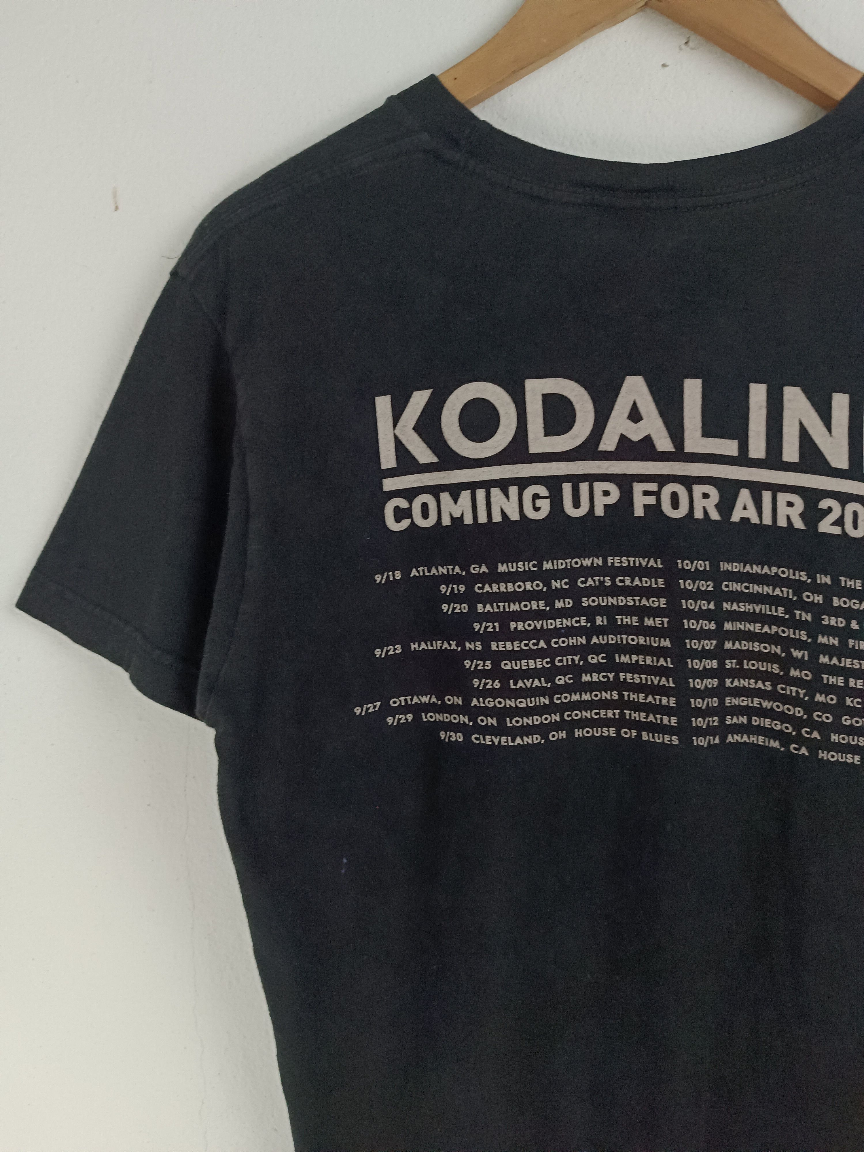 Band Tees VINTAGE 2015 KODALINE TOUR FADED TEE kasabian lumineers Size US M / EU 48-50 / 2 - 11 Thumbnail