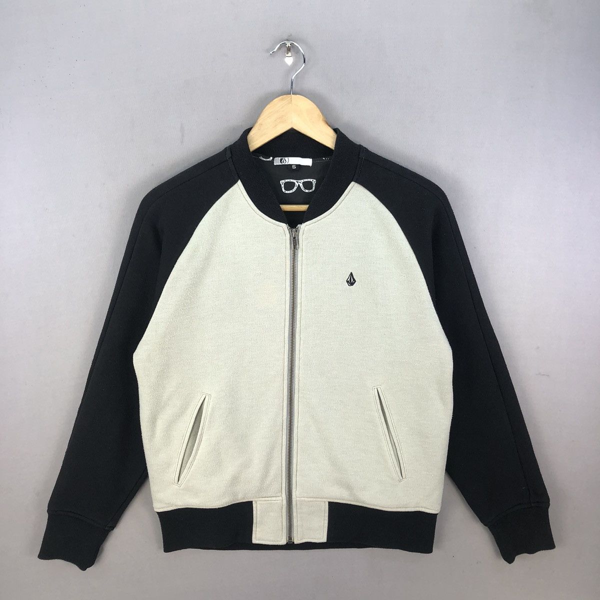 Volcom Vintage 00’s Volcom Graphic Lining Two Tone Zipper Jacket Size US S / EU 44-46 / 1 - 2 Thumbnail