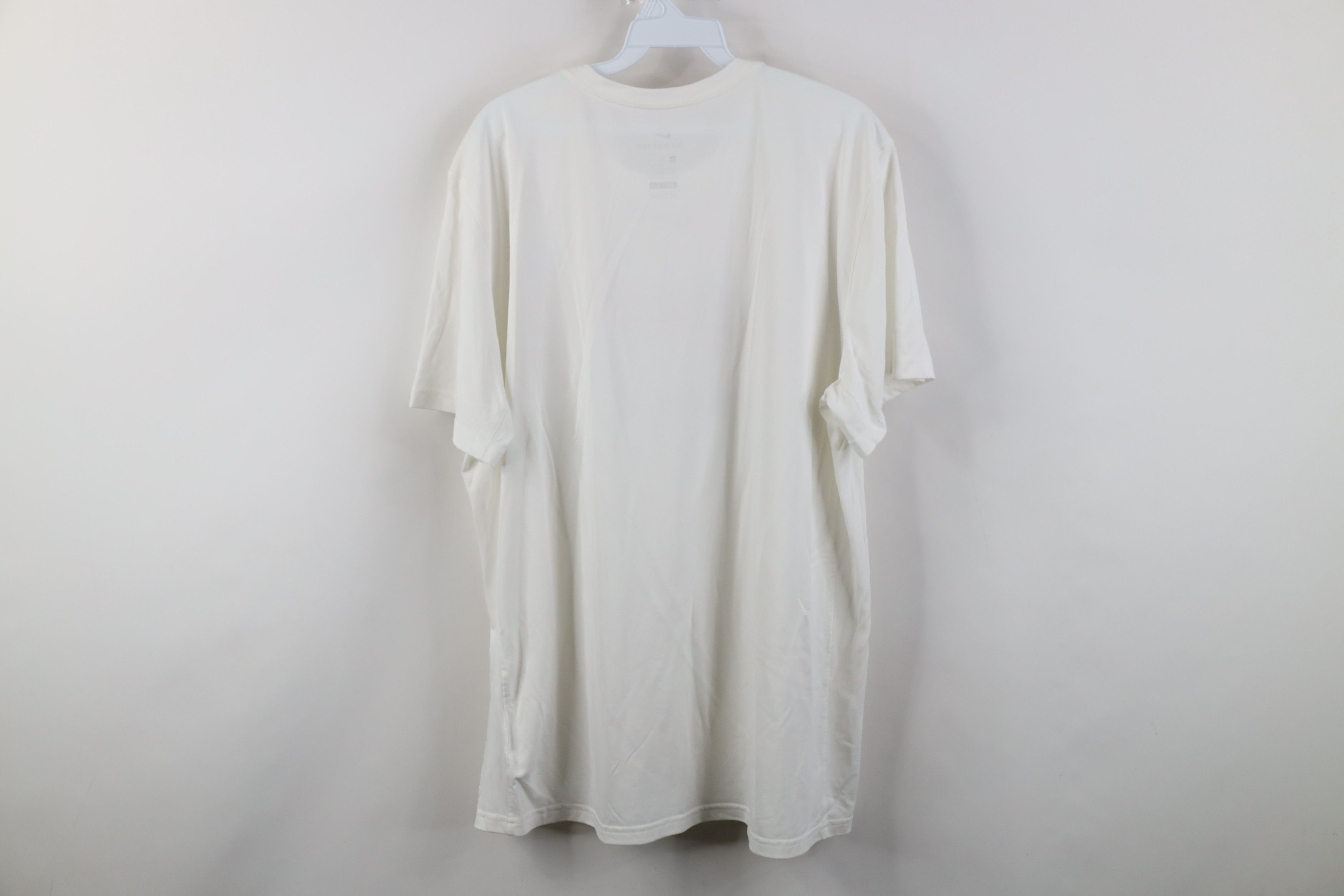 Nike Nike Center Swoosh Cleveland Indians Baseball T-Shirt White Size US XL / EU 56 / 4 - 11 Thumbnail