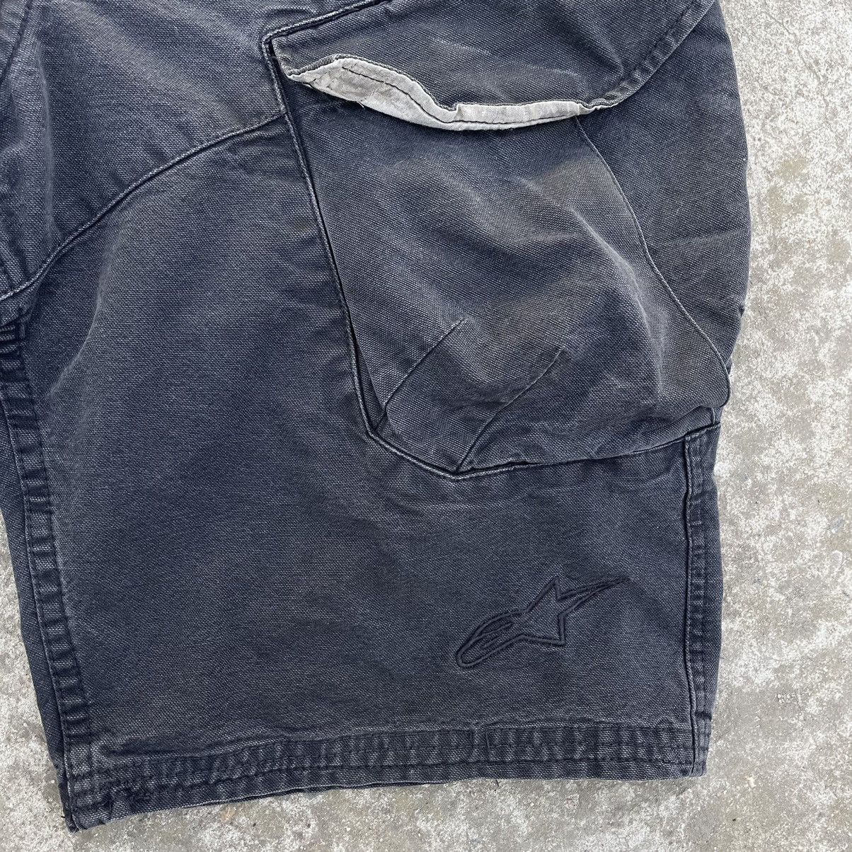 Alpinestars × Vintage Vintage Alpine Star Shorts Multi-picket Y2K Fitt Moto Skate Size US 30 / EU 46 - 4 Thumbnail