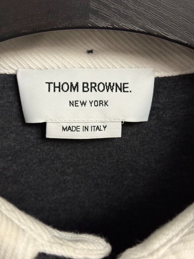 Thom Browne Thom BrowneDark gray fake two-piece wool coat 2503-Nextarr Size US S / EU 44-46 / 1 - 2 Thumbnail