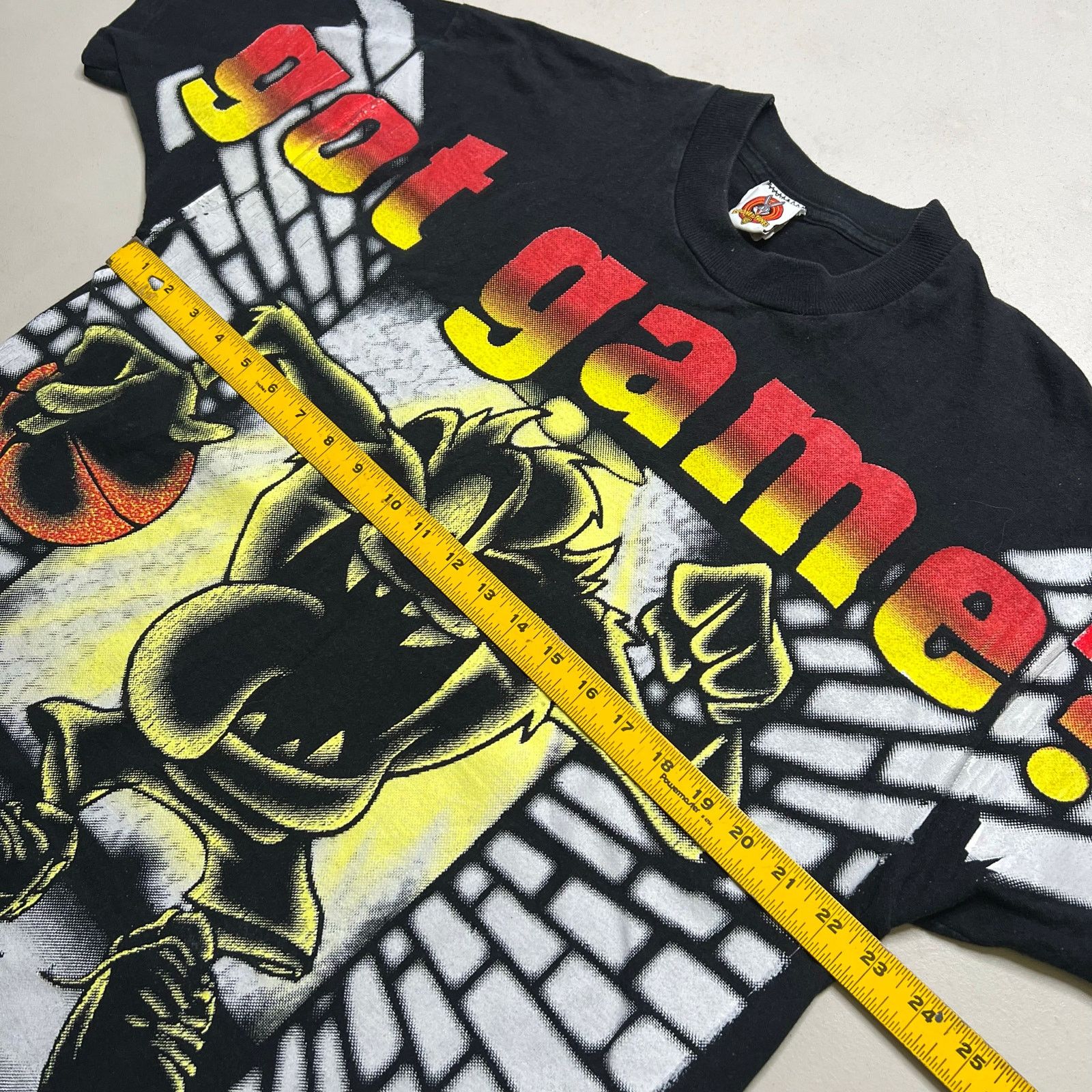 Vintage Vintage 1997 Looney Tunes Taz Got Game Shirt USA Made L OP Size US L / EU 52-54 / 3 - 5 Thumbnail