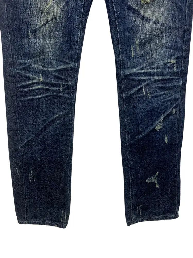 Undercover Costume x Undercover distressed check waist jeans Size US 31 - 2 Thumbnail